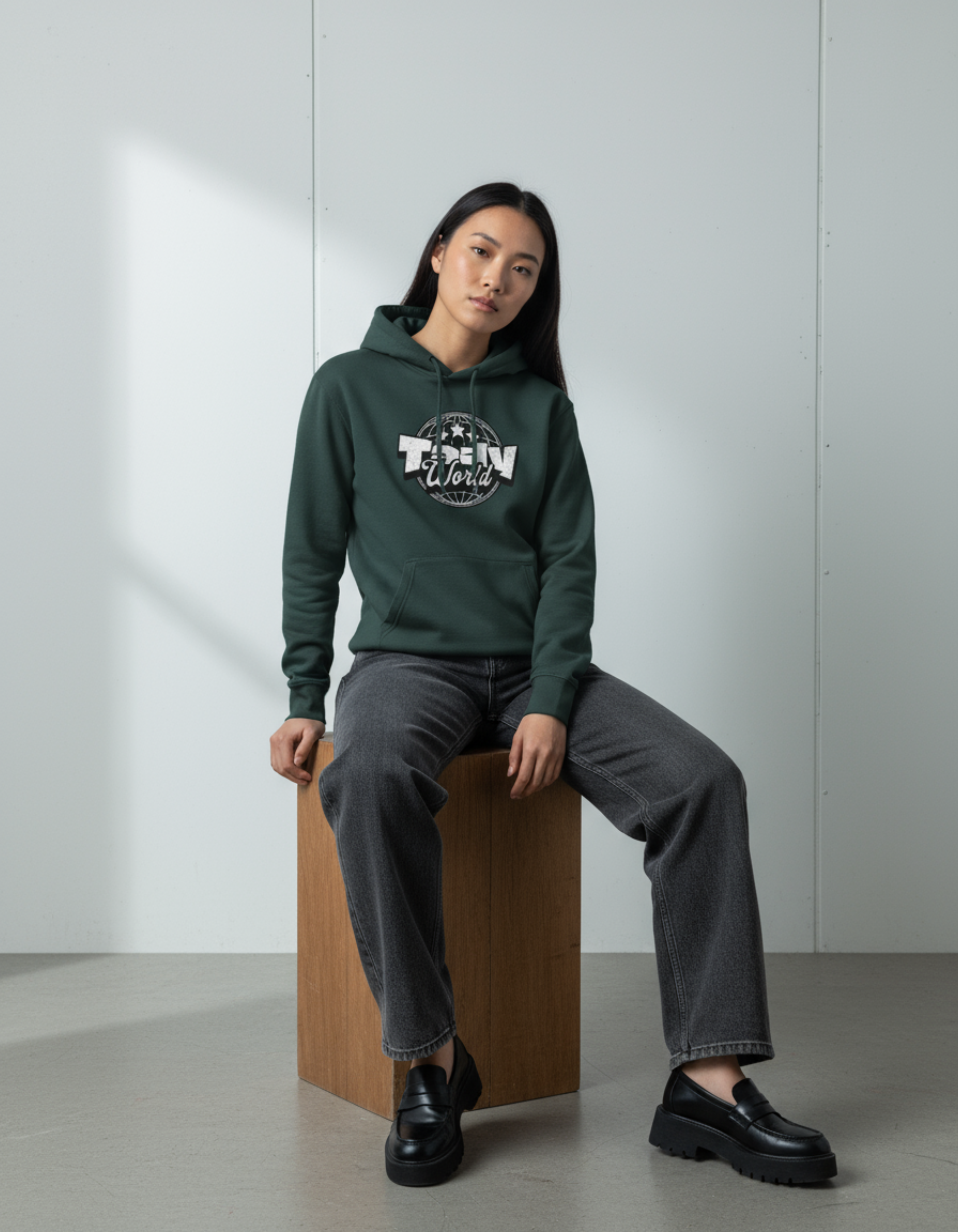 Taily World Graphic Hoodie – Sports Green | Taily Apparel