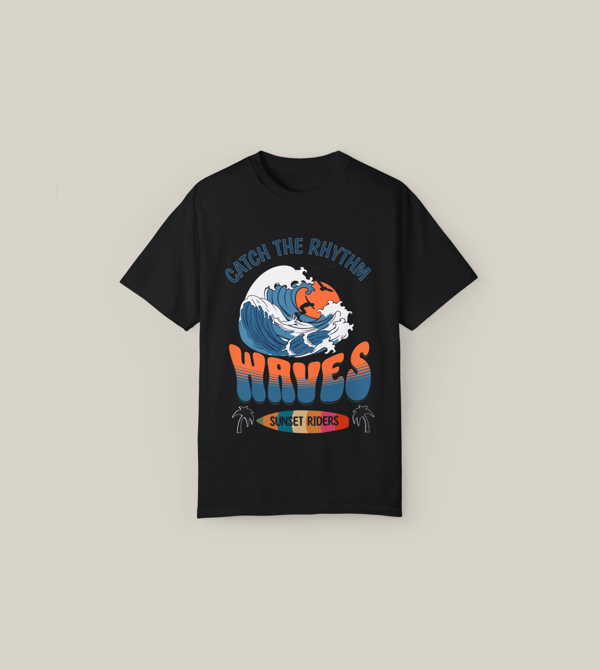 Waves Sunset Riders Tee