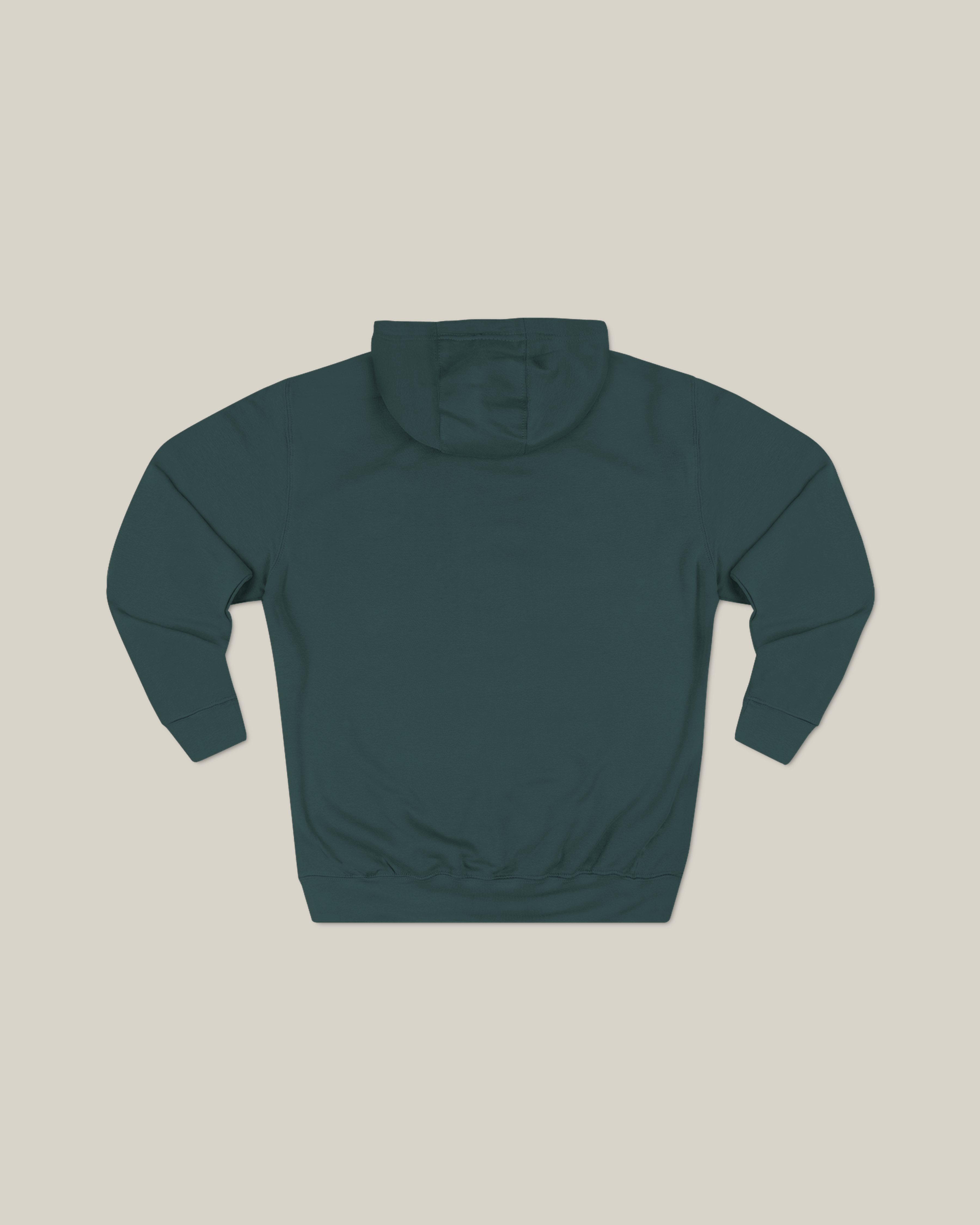 Back view of Taily World Streetwear Graphic Hoodie – Sports Green on a neutral background.