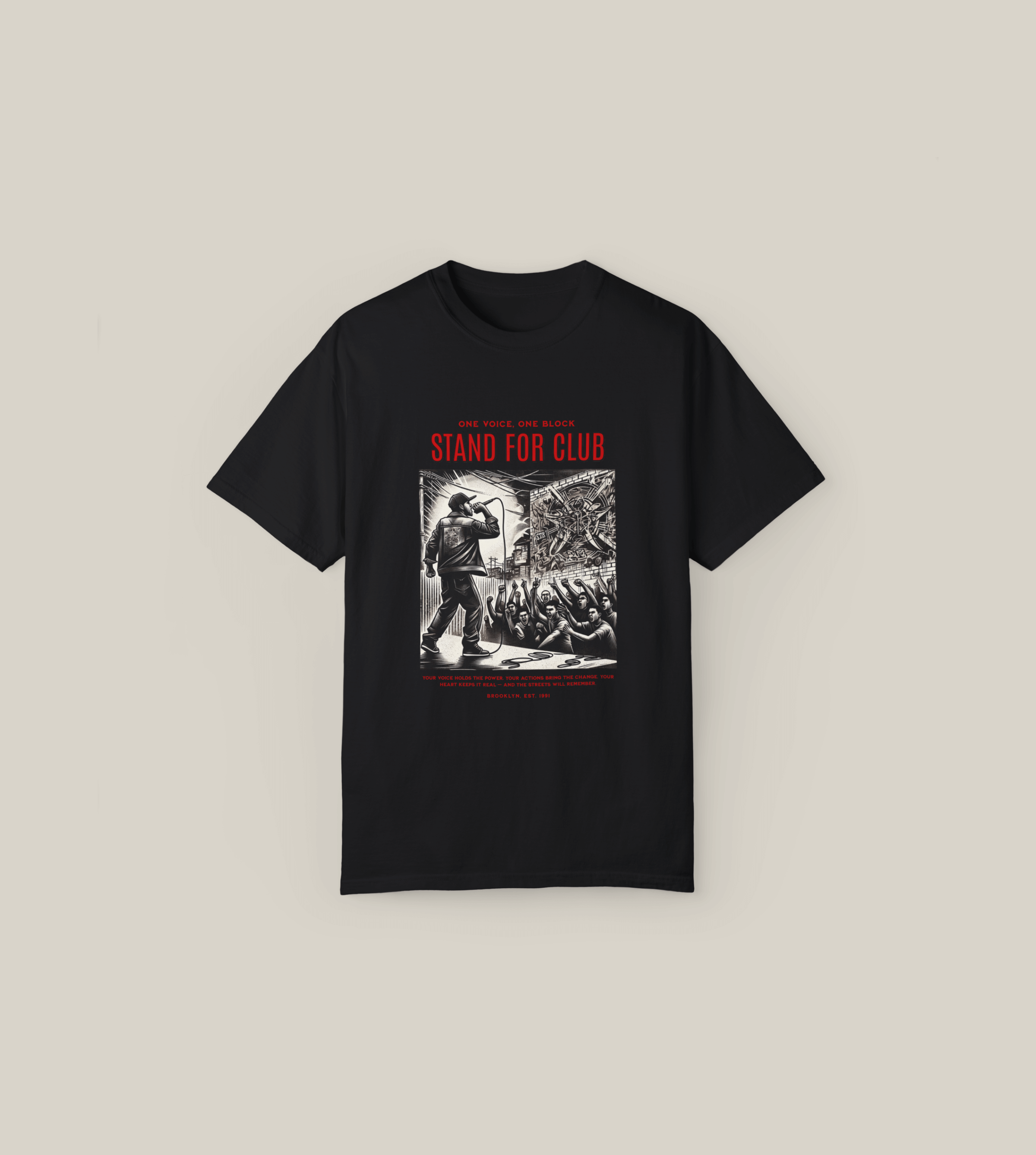 Stand for Club Unisex Tee