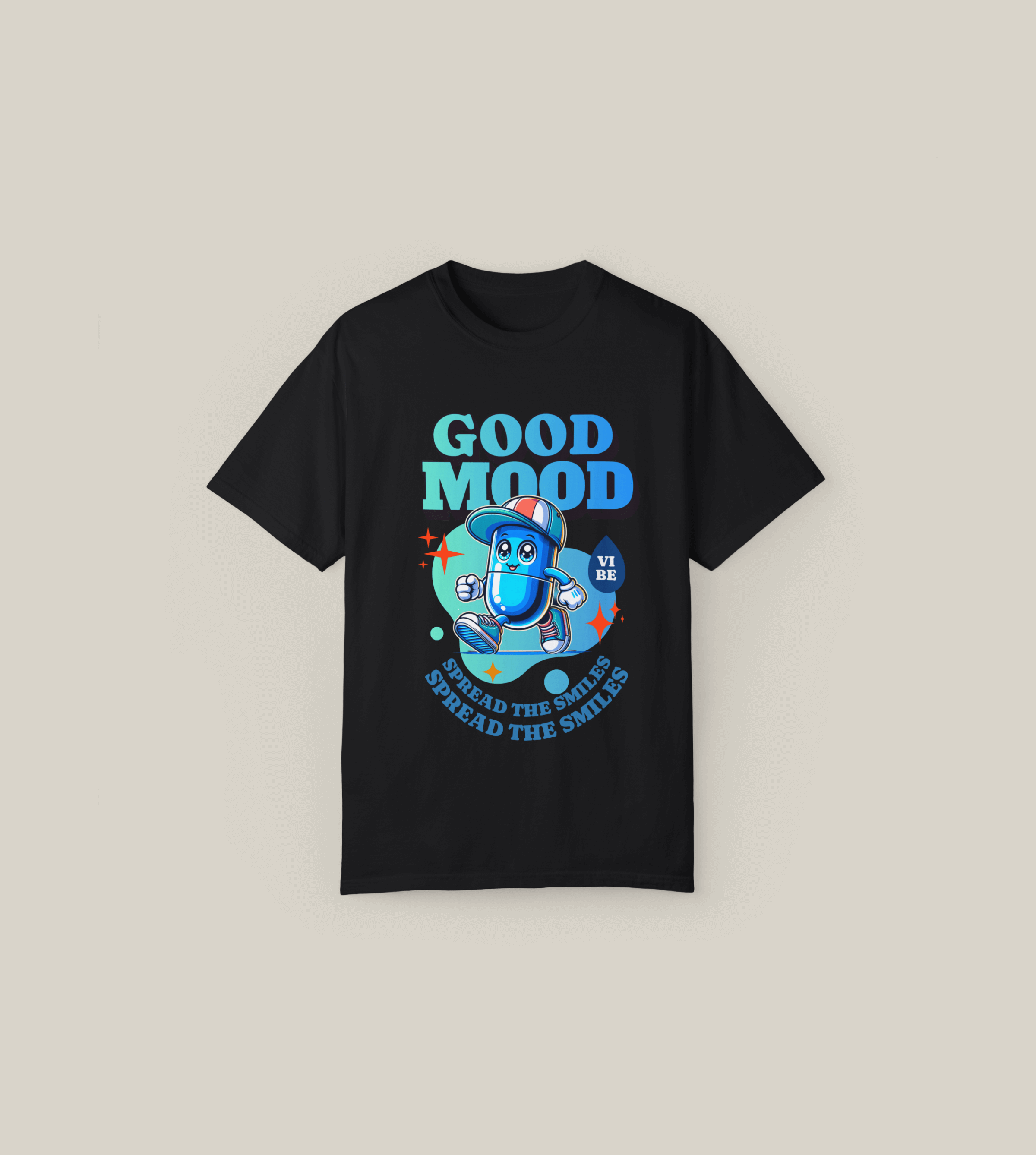 Good Mood Unisex Tee – Spread the Smiles