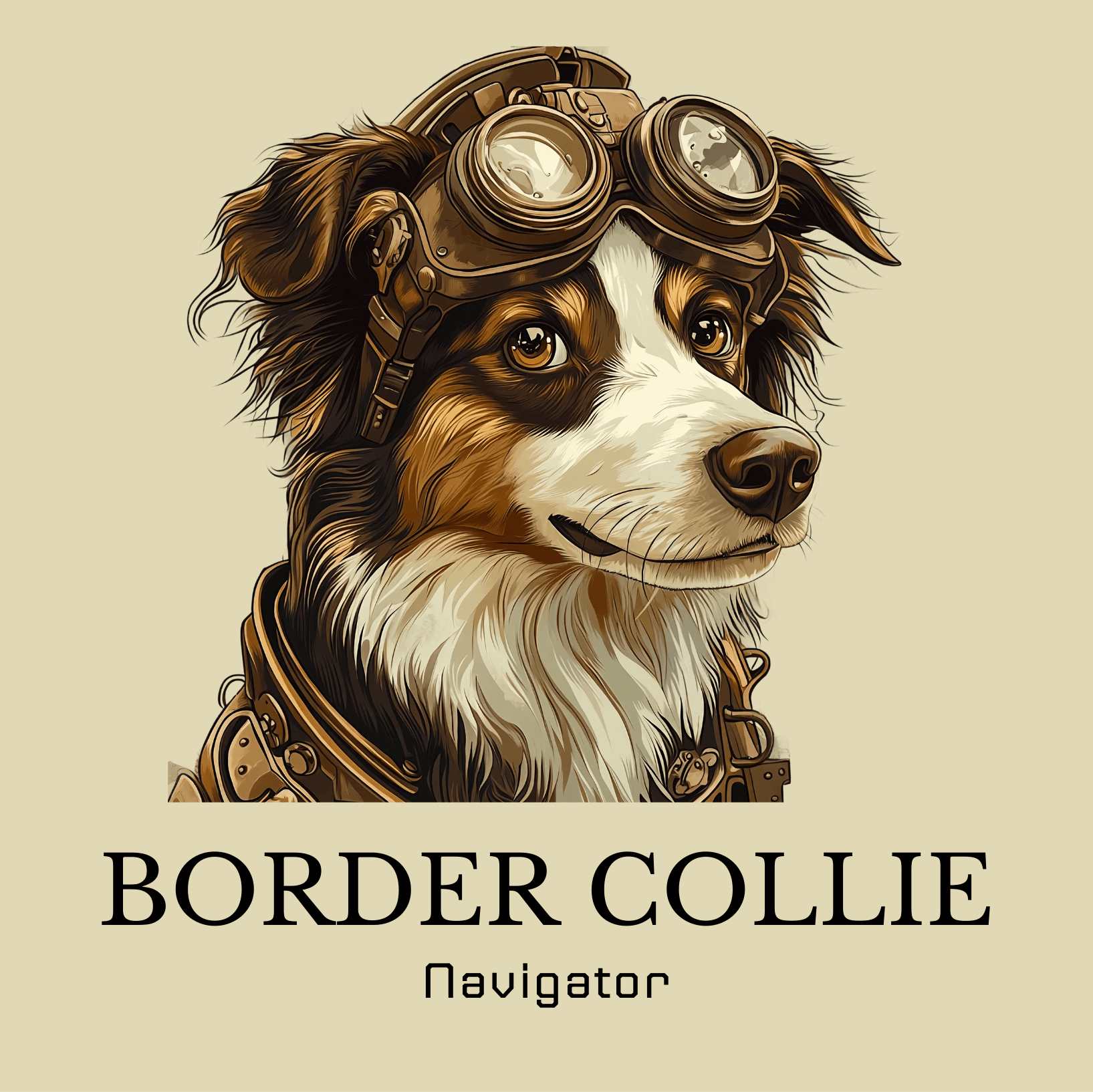 Border Collie Navigator T-shirt