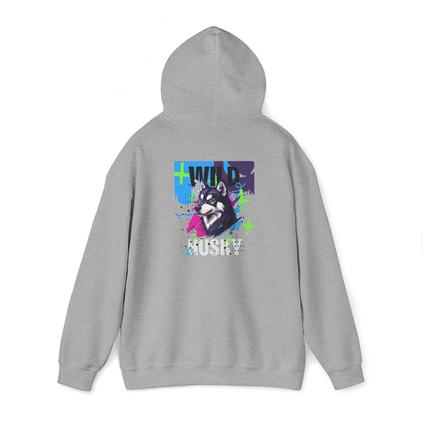 Wild Husky Hoodie - Bold Husky Spirit