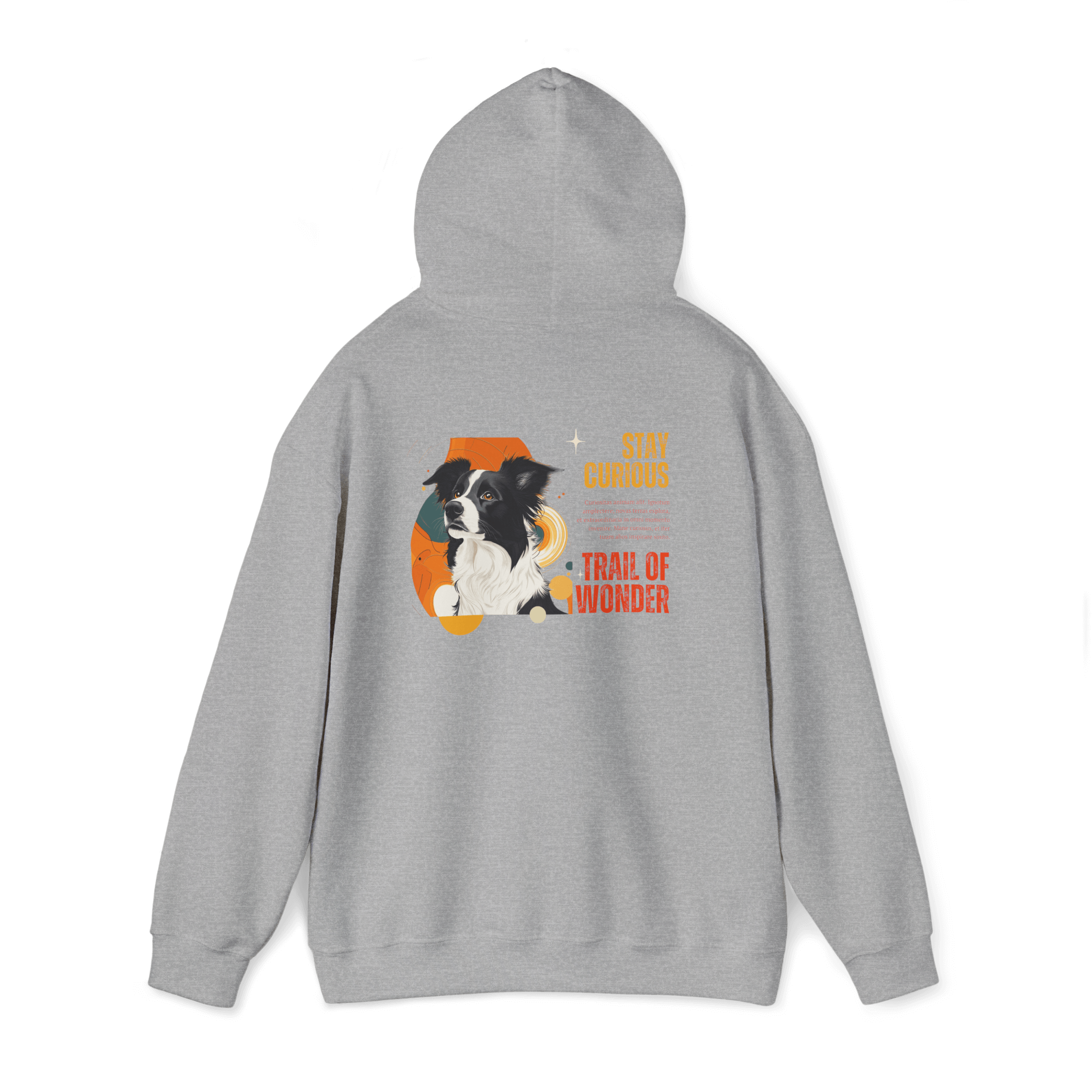 Trail of Wonder Border Collie Hoodie