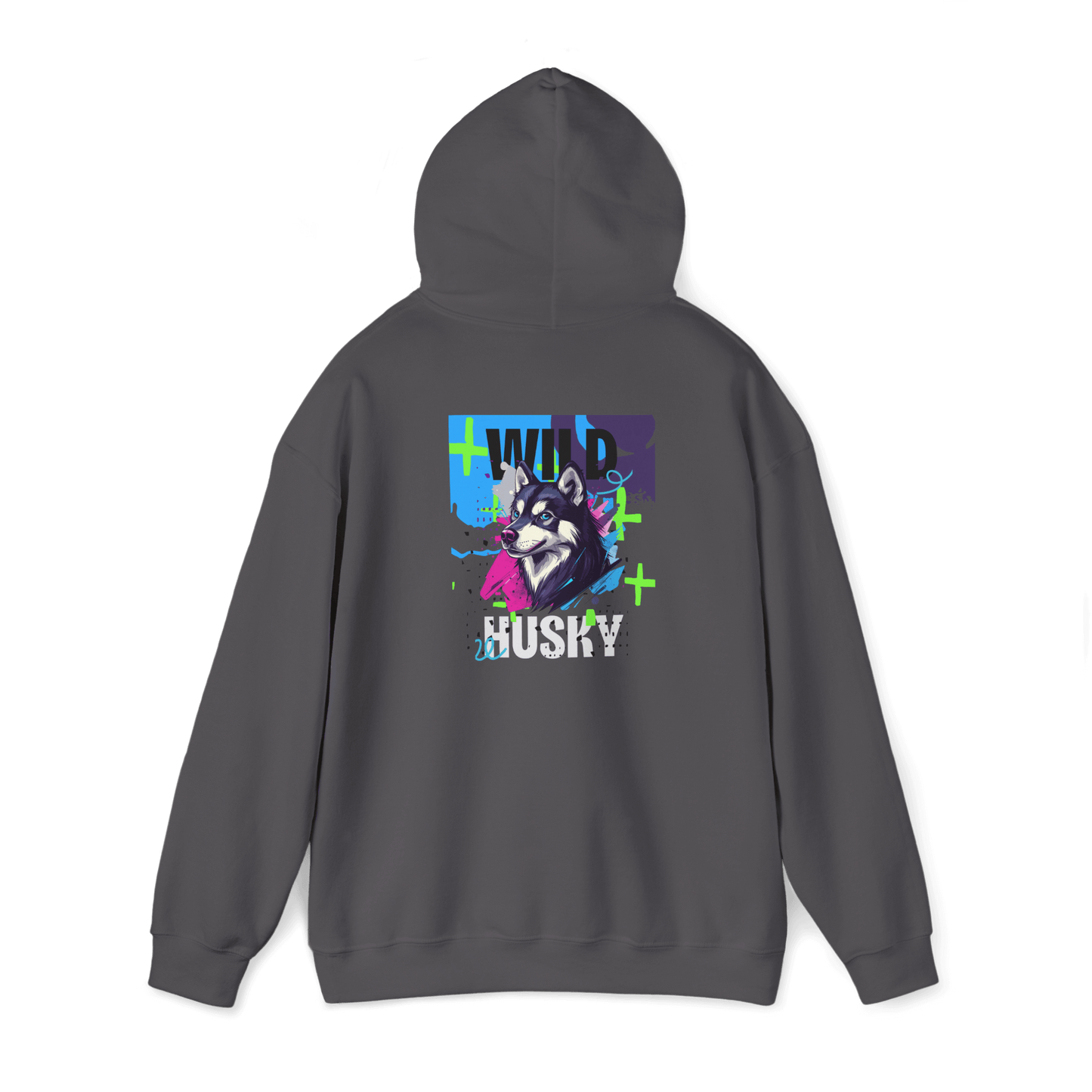 Wild Husky Hoodie - Bold Husky Spirit