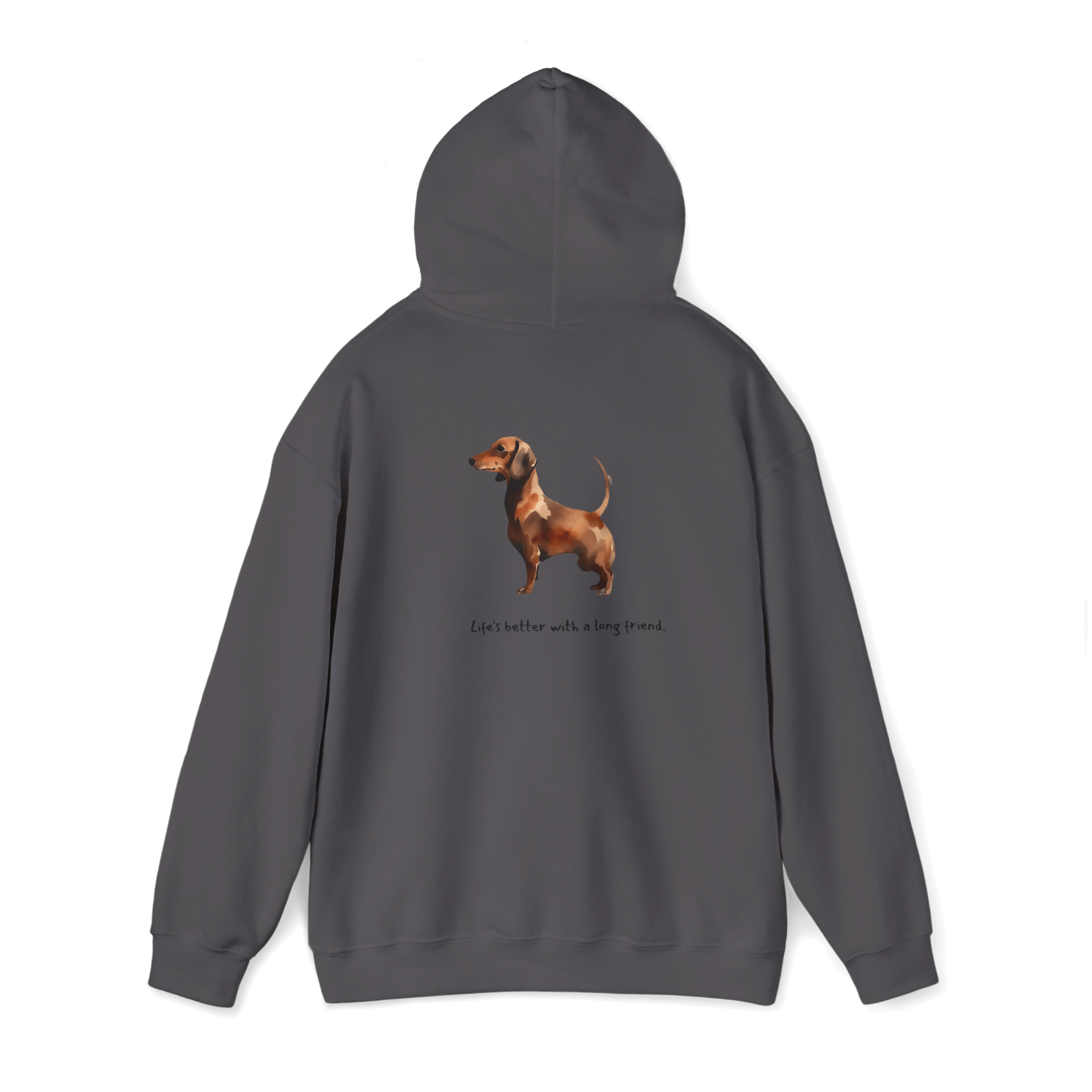 Short Legs, Big Heart Dachshund Hoodie