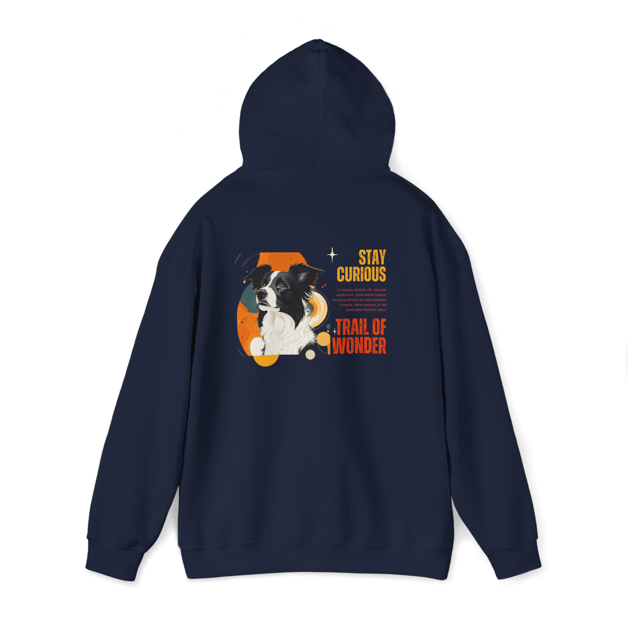 Trail of Wonder Border Collie Hoodie