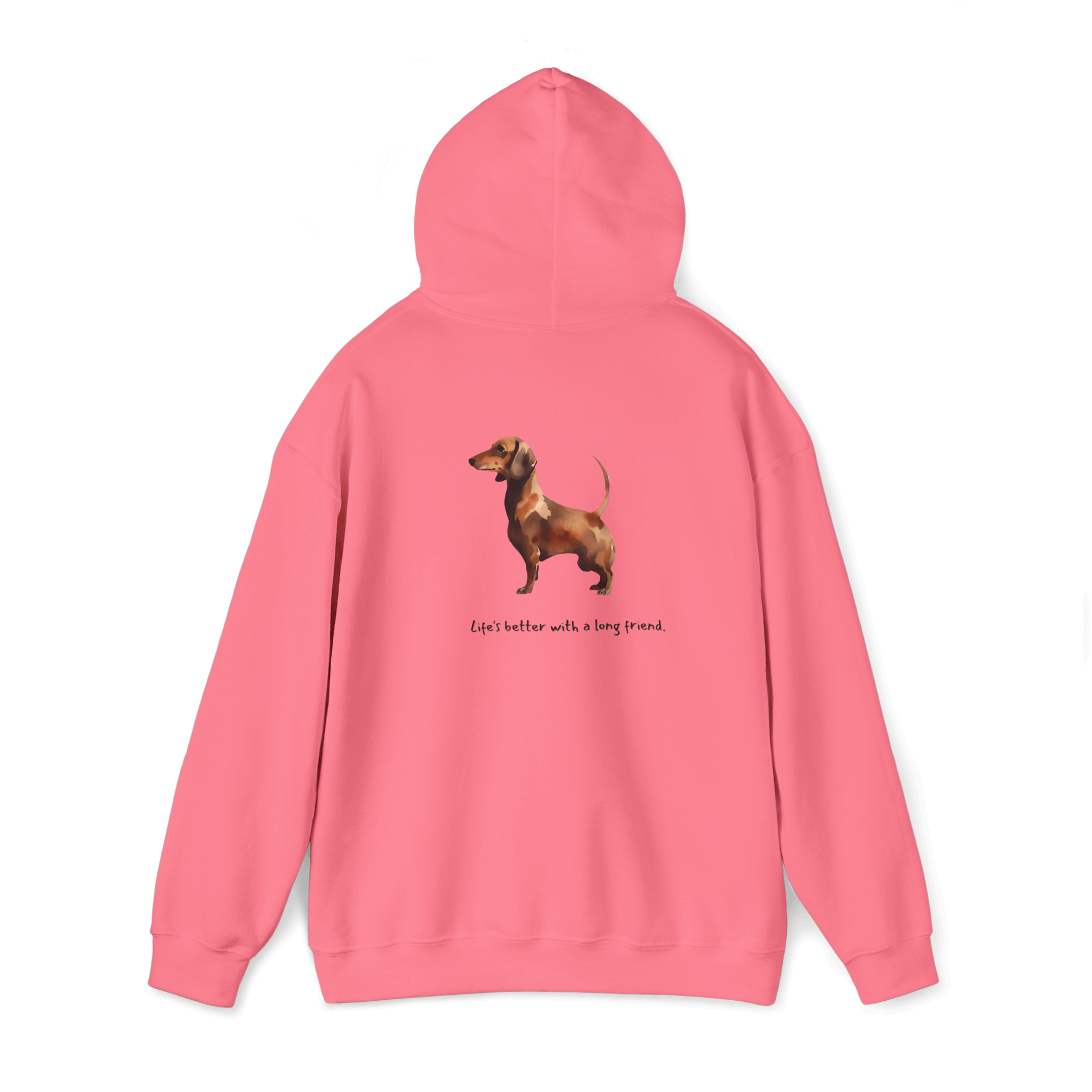 Short Legs, Big Heart Dachshund Hoodie