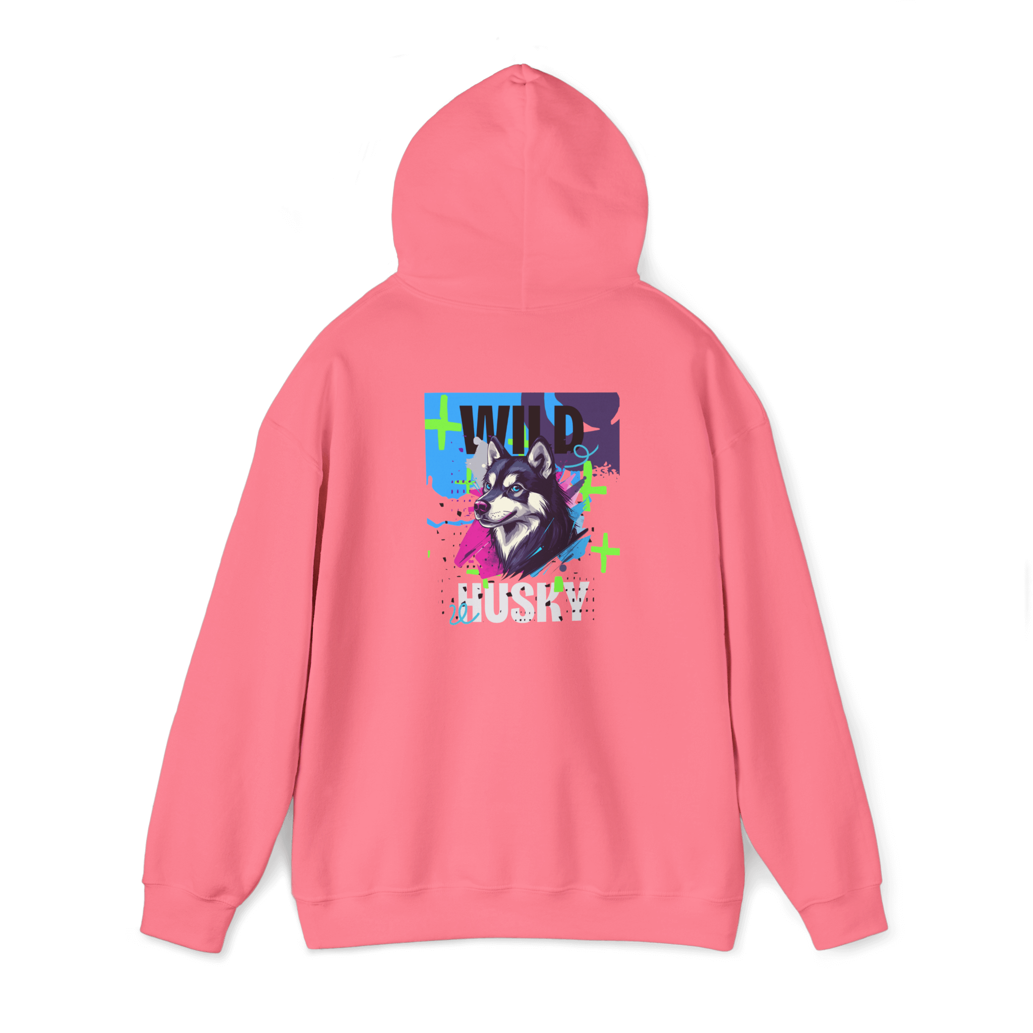 Wild Husky Hoodie - Bold Husky Spirit