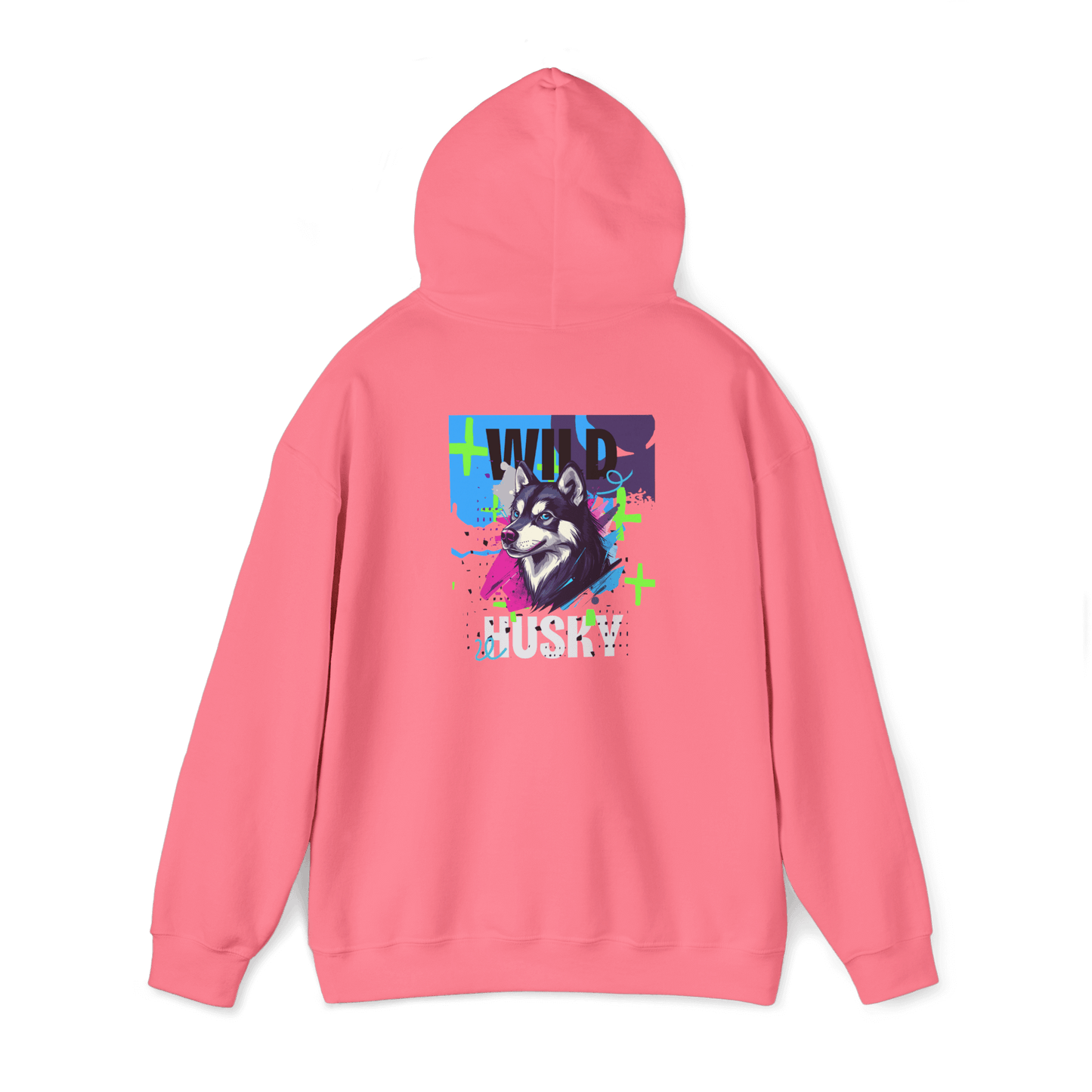 Wild Husky Hoodie - Bold Husky Spirit