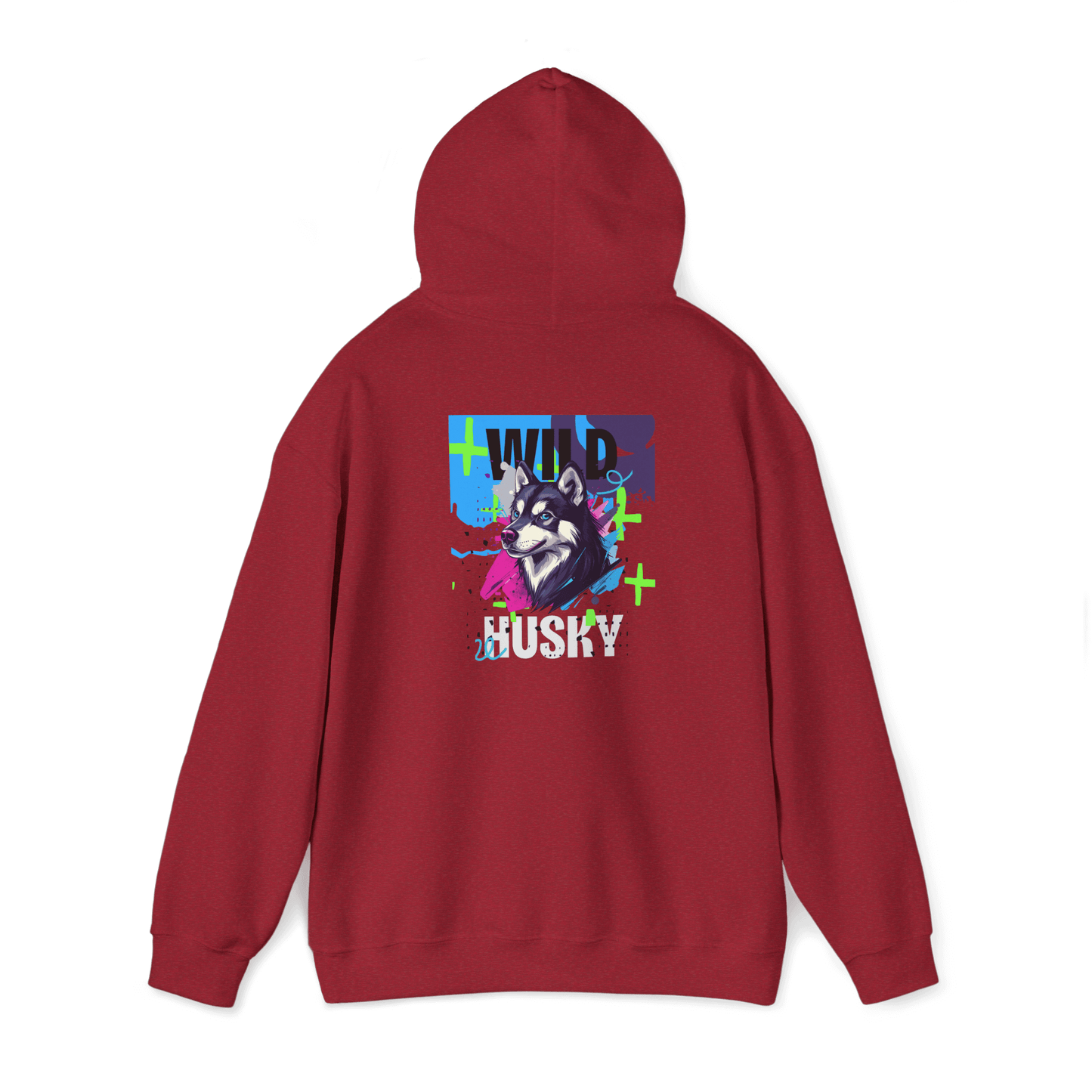 Wild Husky Hoodie - Bold Husky Spirit