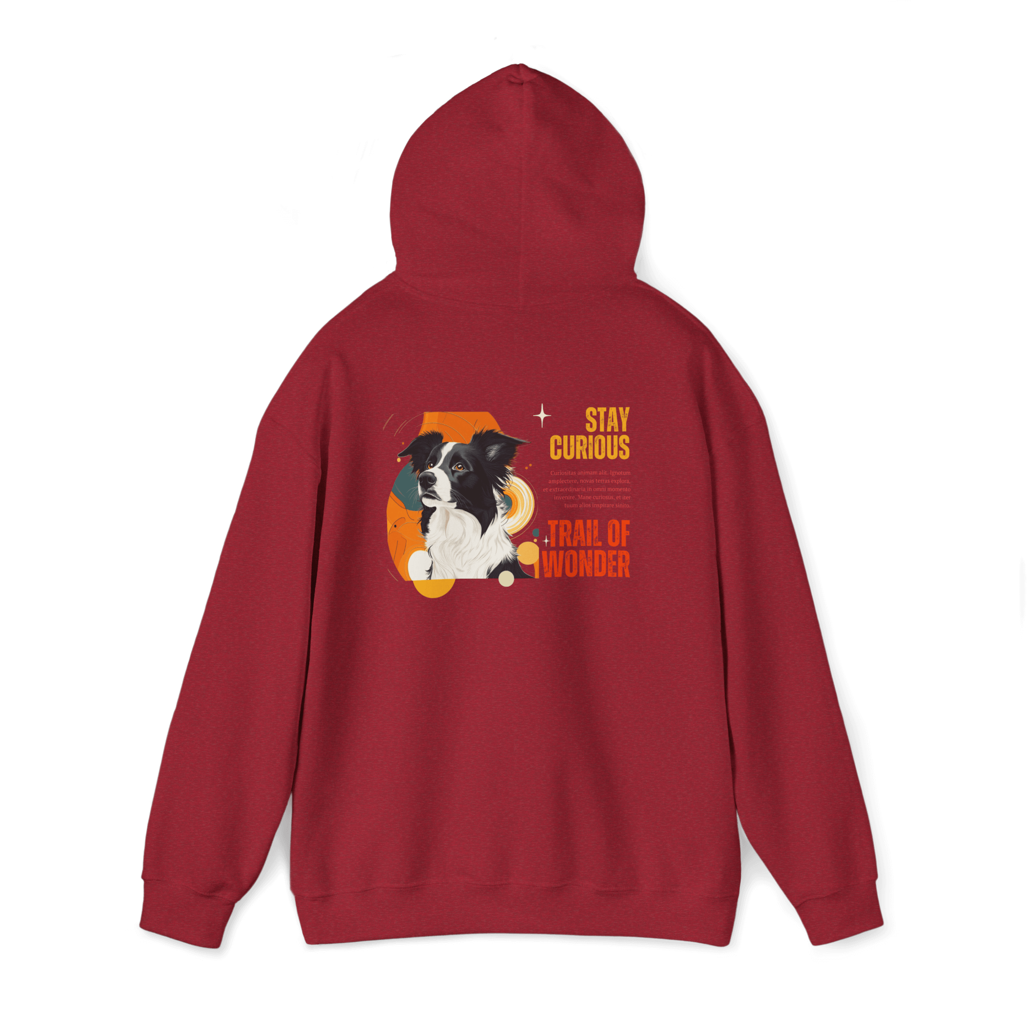 Trail of Wonder Border Collie Hoodie