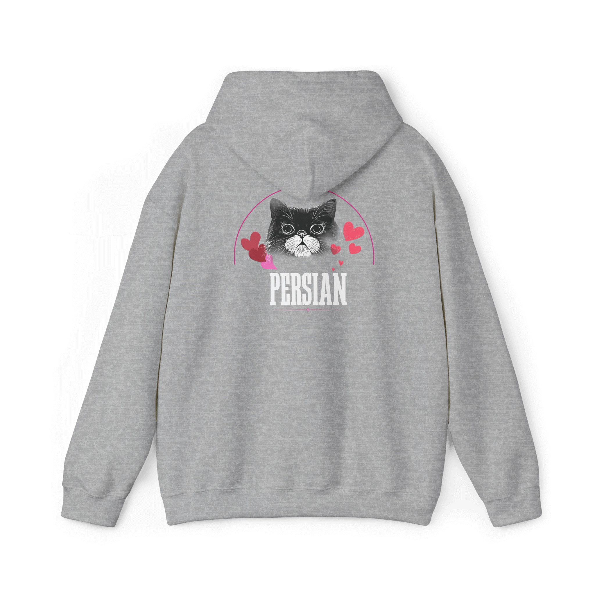 Persian Love Vibes Hoodie - Chic Dual Style