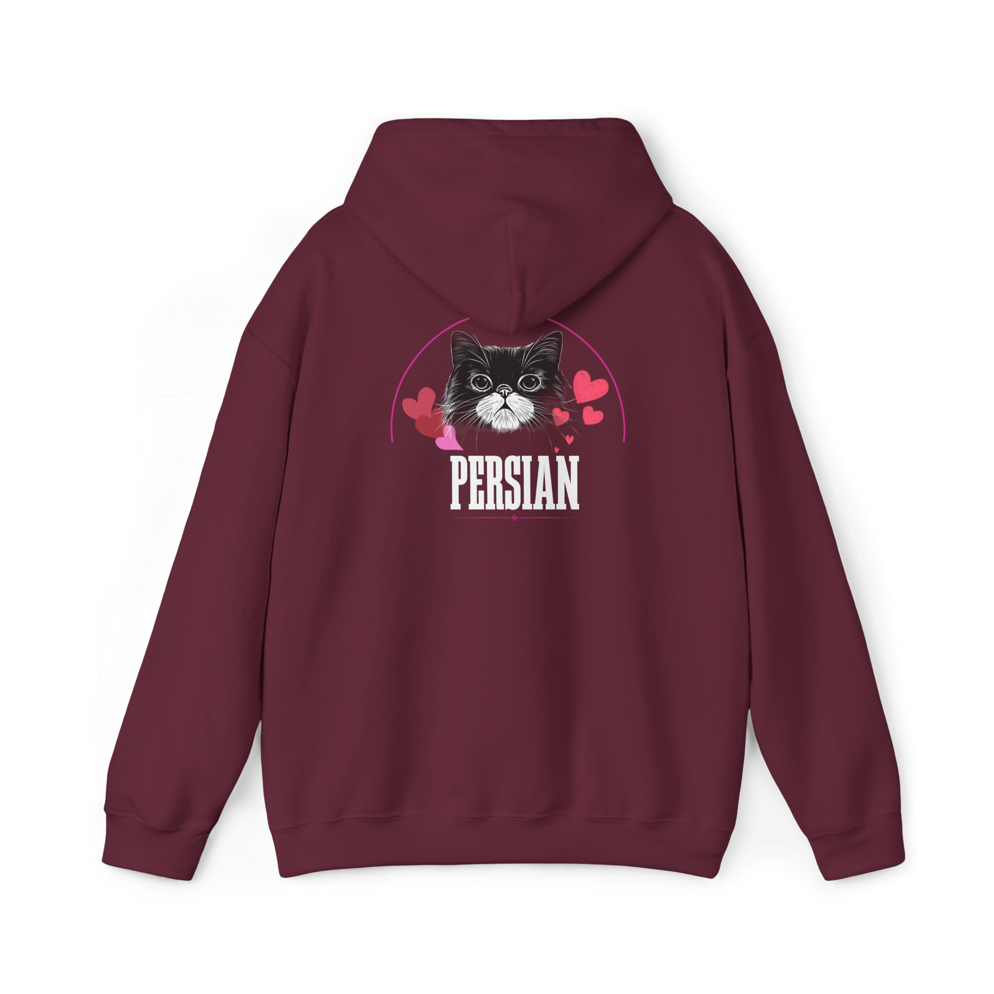 Persian Love Vibes Hoodie - Chic Dual Style