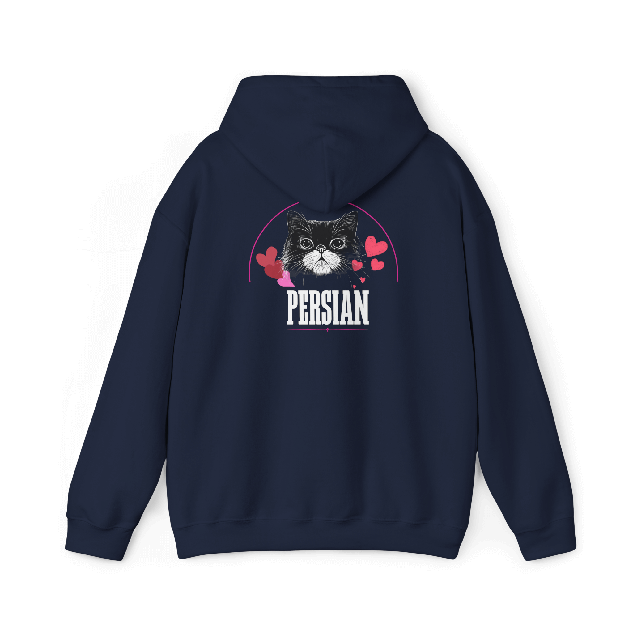 Persian Love Vibes Hoodie - Chic Dual Style