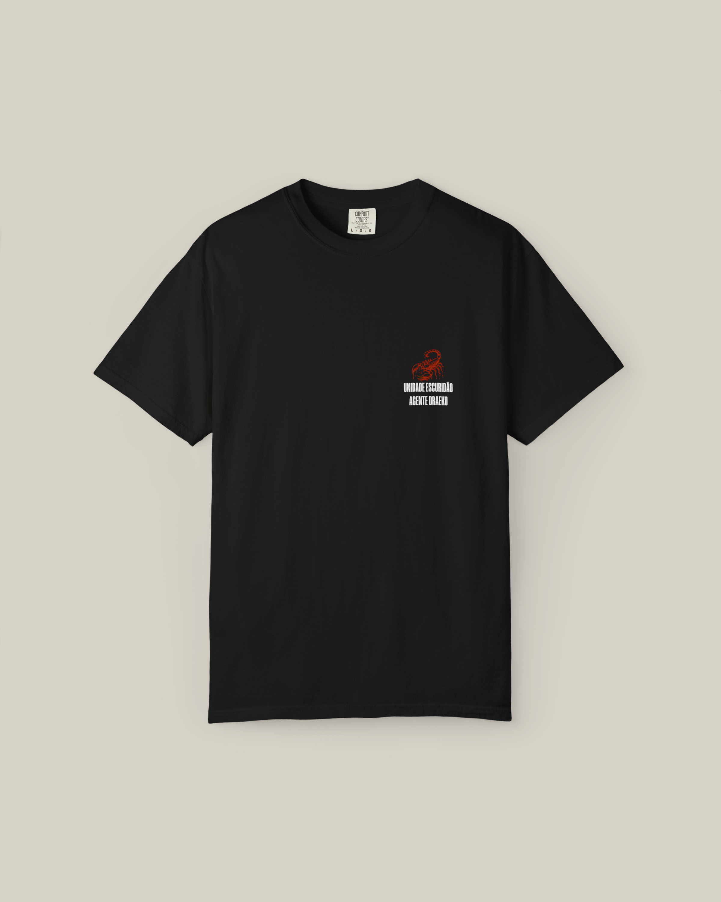 Taily Scorpion Streetwear Graphic T-Shirt – Black