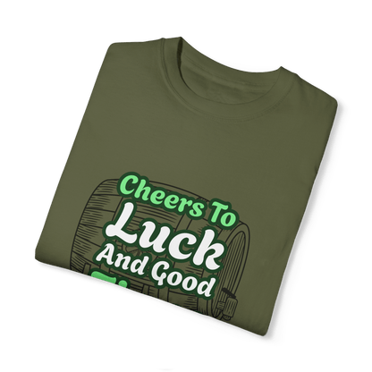 Cheers to Luck and Good Times St. Patrick’s Day Tee