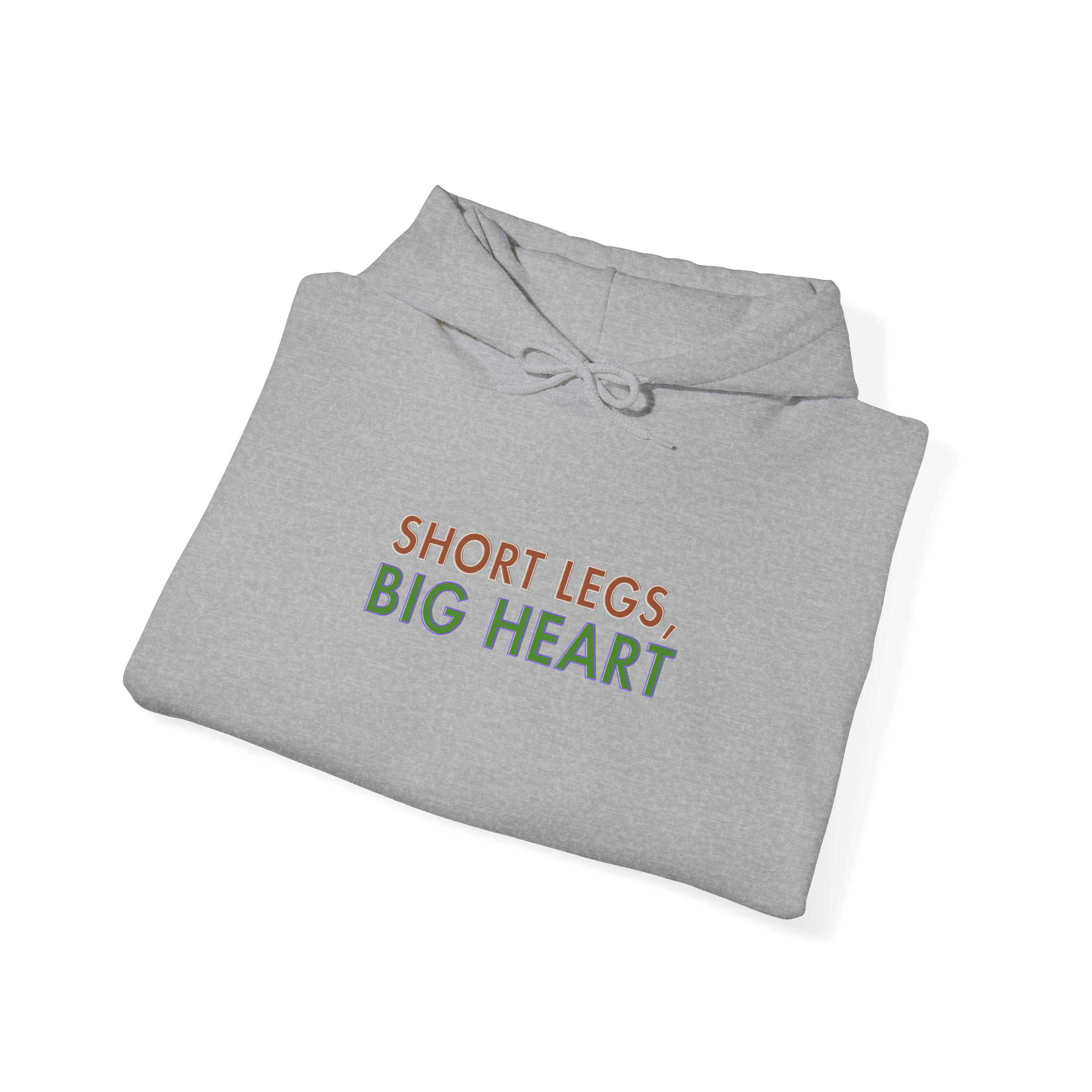 Short Legs, Big Heart Dachshund Hoodie