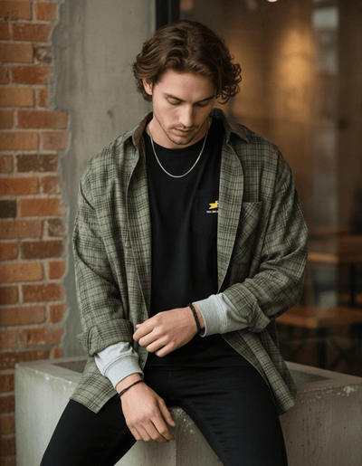 Bird Club Pocket T‑Shirt Black | Taily Apparel Streetwear