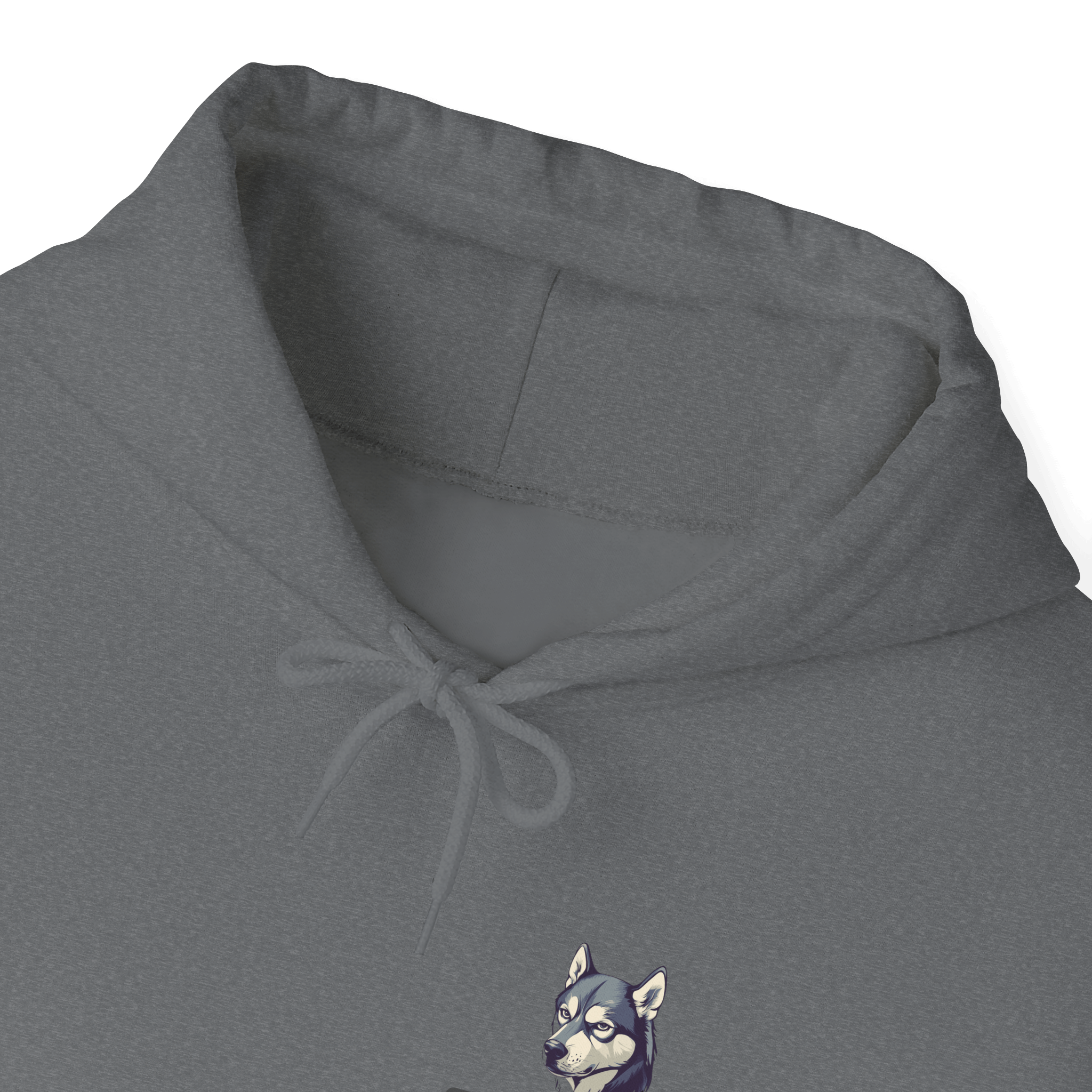 Valor Husky Hoodie - Minimalist Design for Dog Lovers