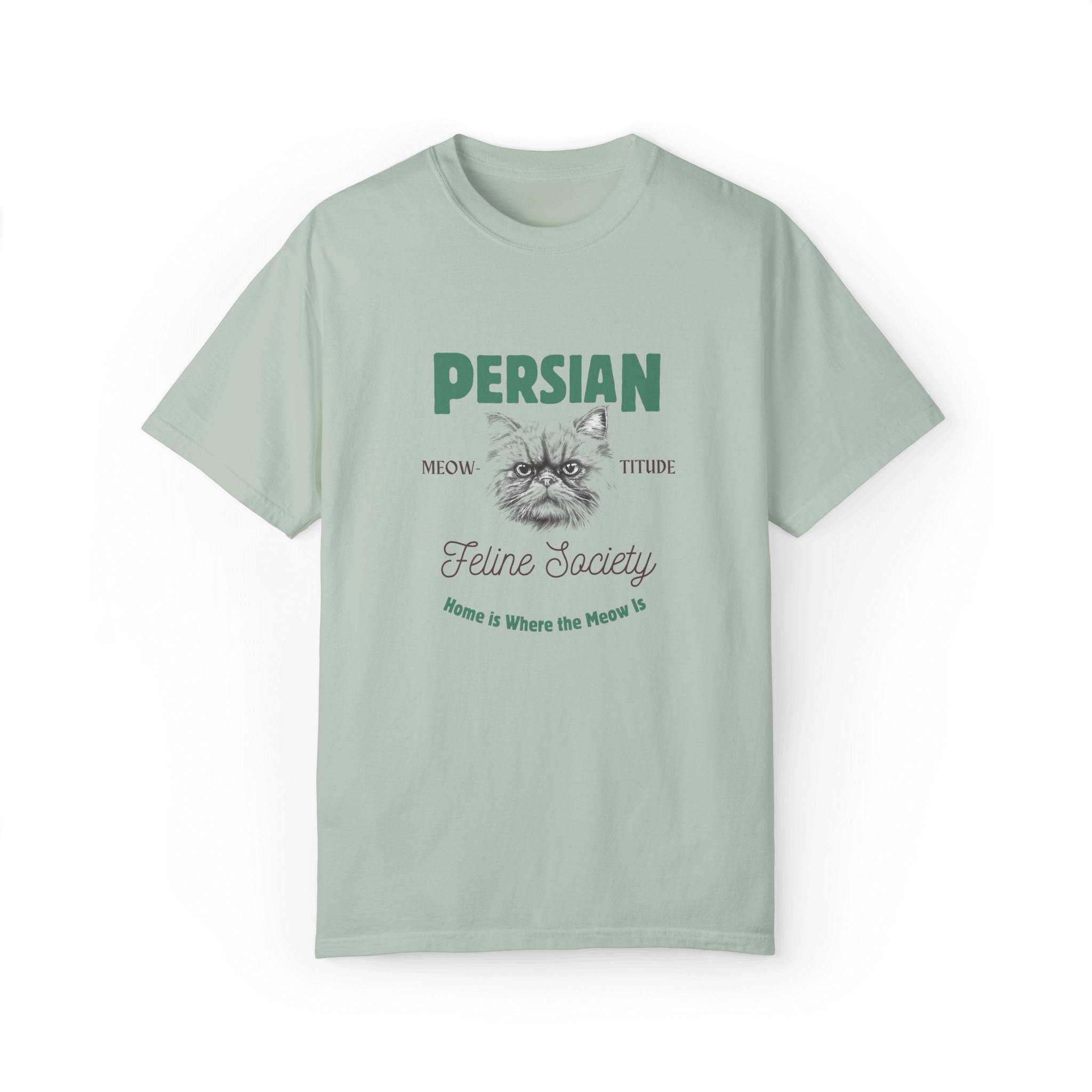 Persian Feline Society T-shirt - Meow-titude in Style