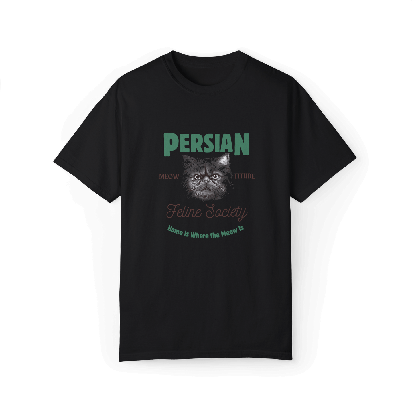 Persian Feline Society T-shirt - Meow-titude in Style