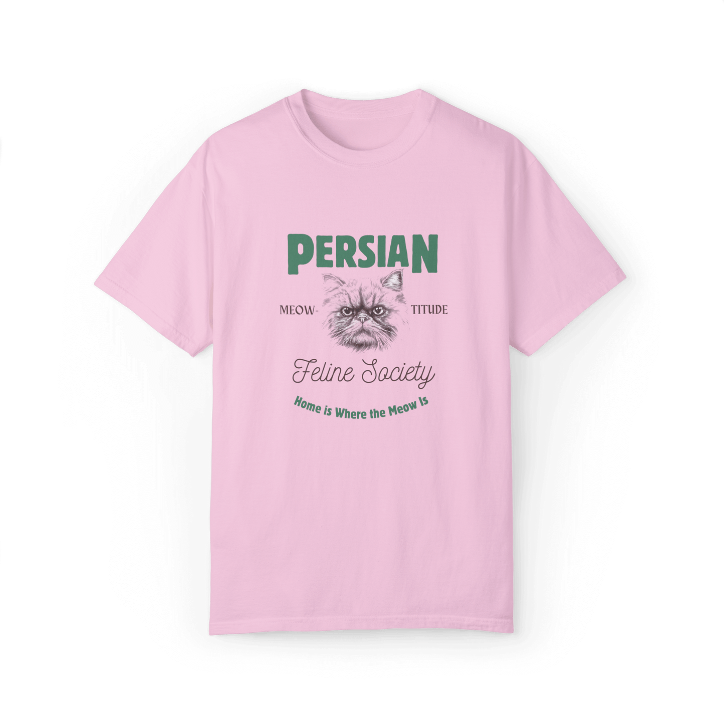 Persian Feline Society T-shirt - Meow-titude in Style