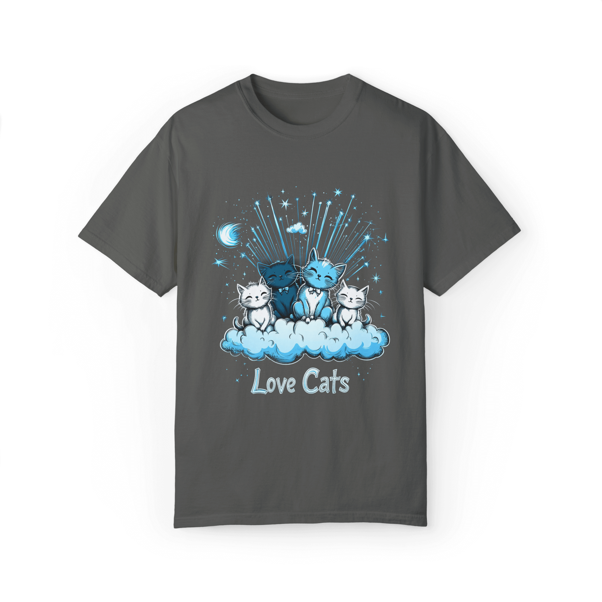 Celestial British Shorthair T-shirt - Love Cats Design