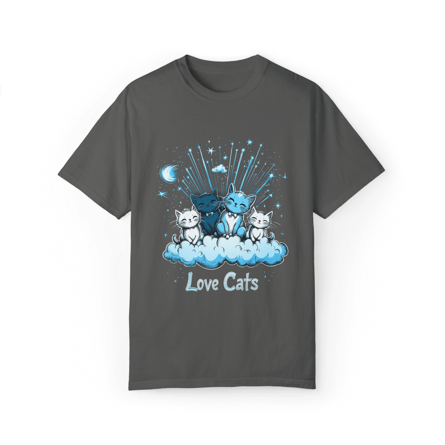 Celestial British Shorthair T-shirt - Love Cats Design