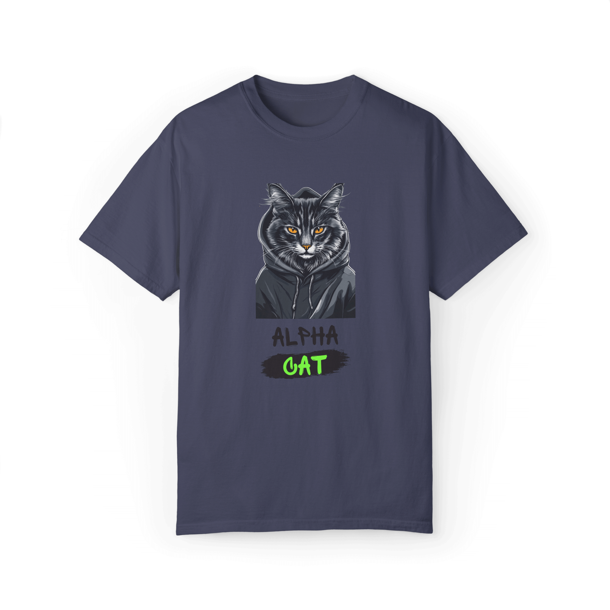 Alpha Cat Maine Coon T-shirt - Bold & Edgy Cat Design