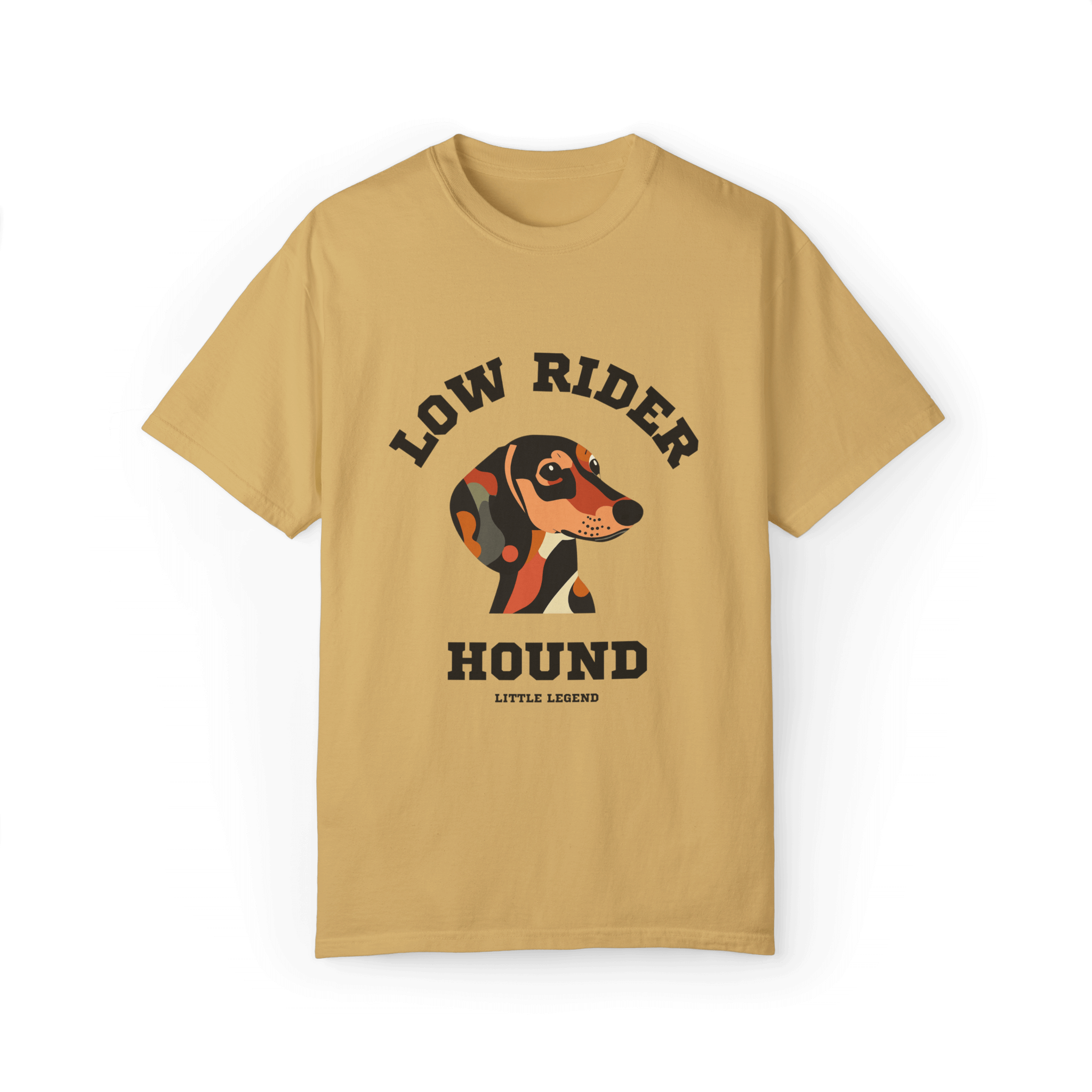 Low Rider Hound Dachshund T-shirt - Casual Style for Dog Lovers