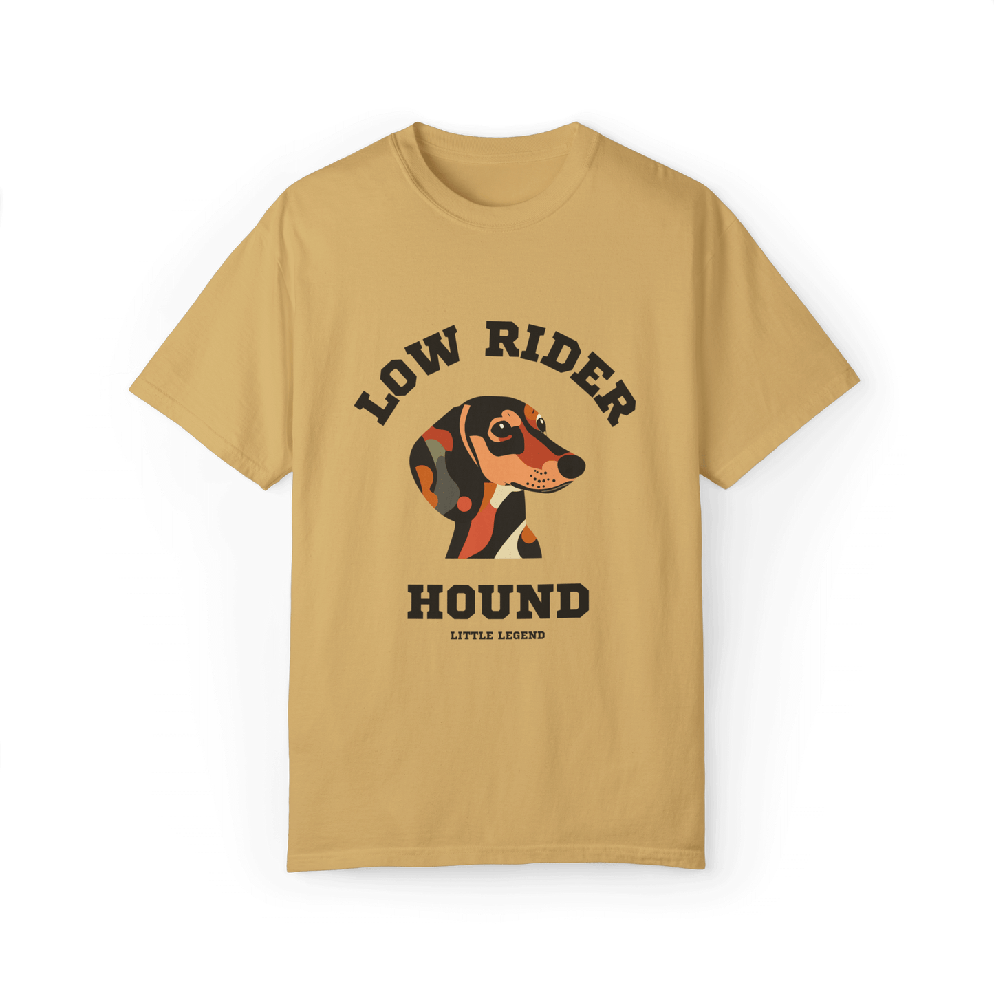 Low Rider Hound Dachshund T-shirt - Casual Style for Dog Lovers