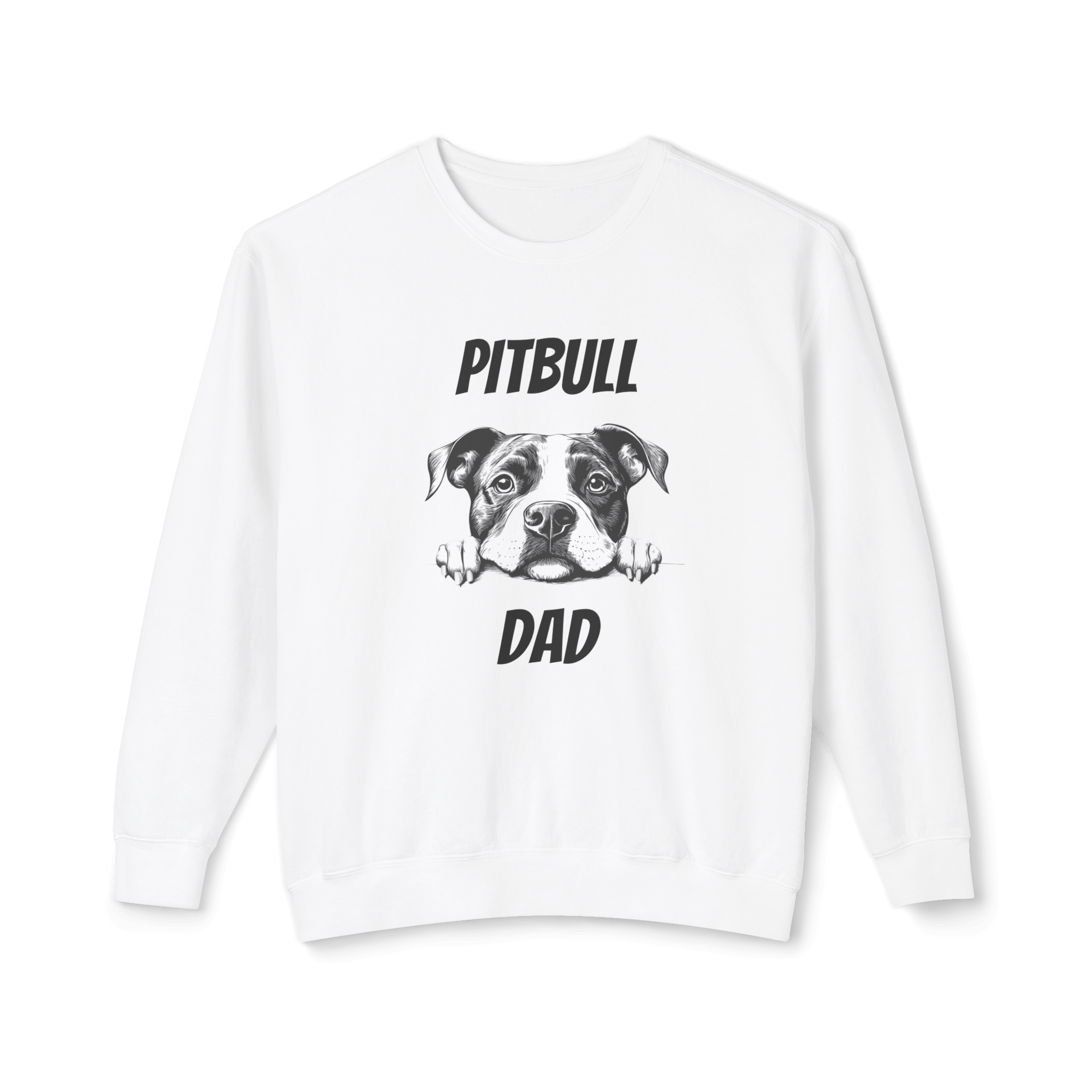 Pitbull Dad Sweatshirt - Perfect for Proud Dog Dads