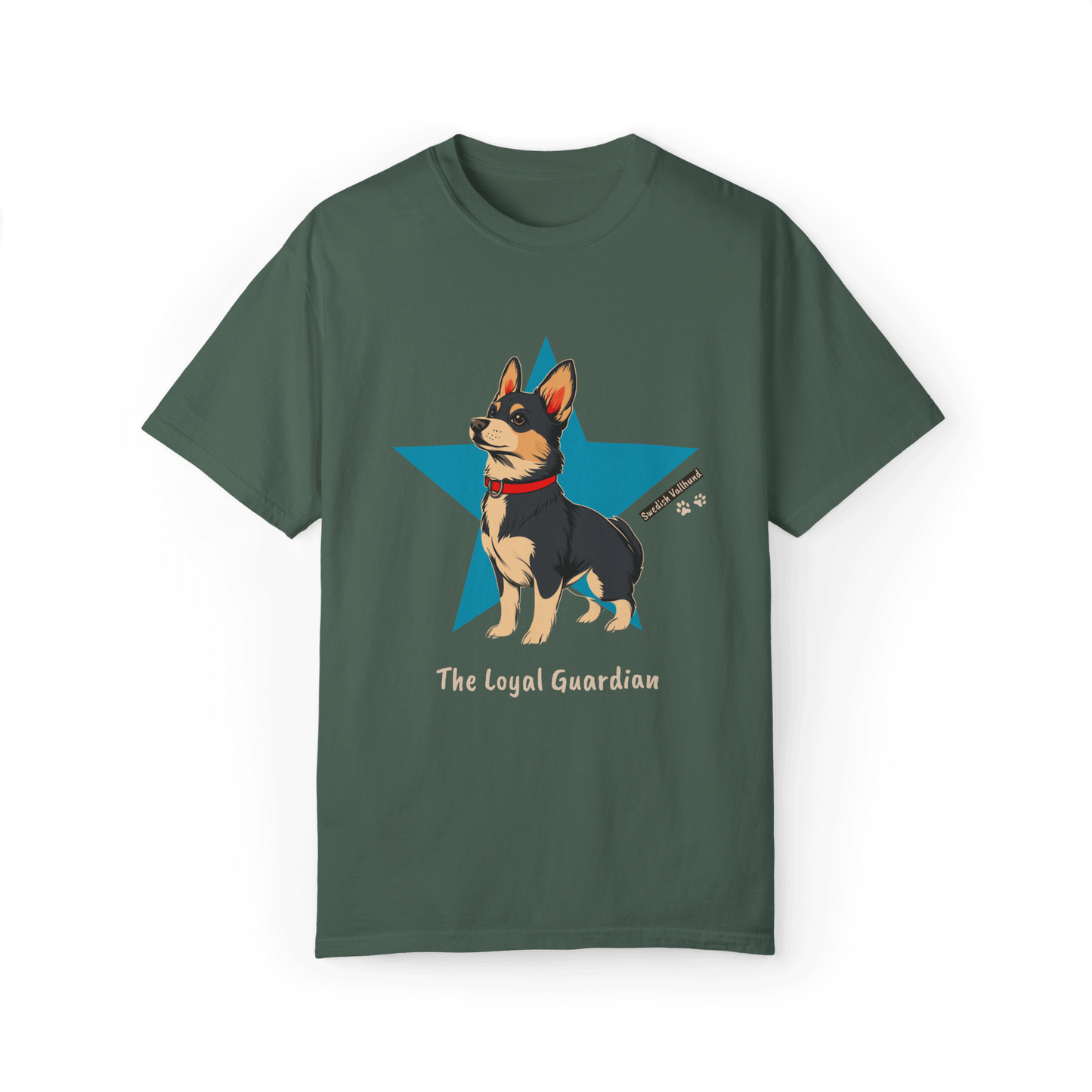 The Loyal Guardian T-shirt - Swedish Vallhund Pride