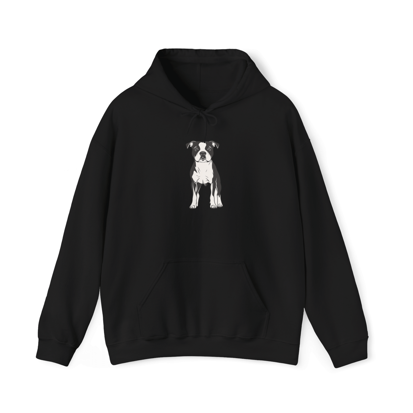 Pit Bull Hoodie - Minimalist Dog Design