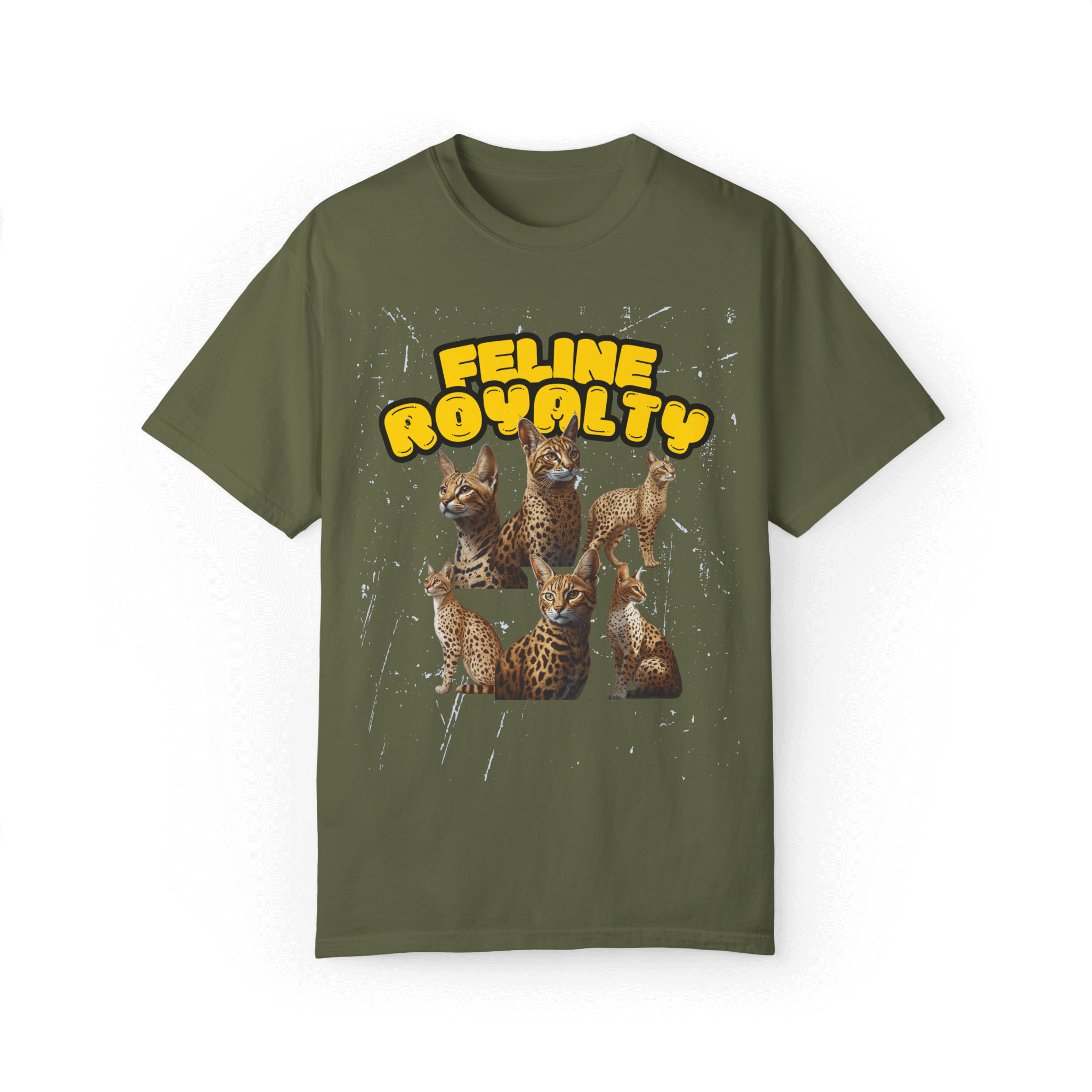 Feline Royalty Savannah Cat Tee