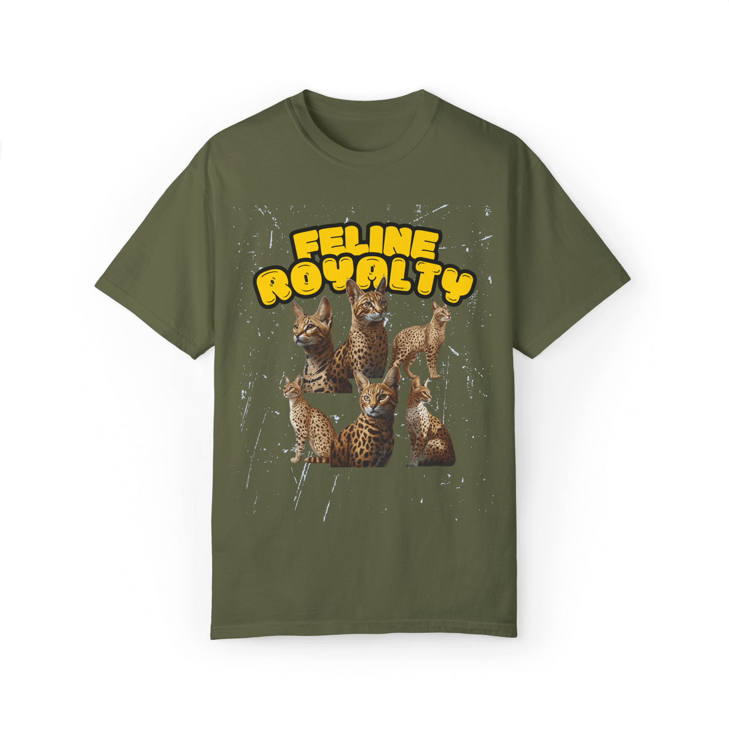 Feline Royalty Savannah Cat Tee