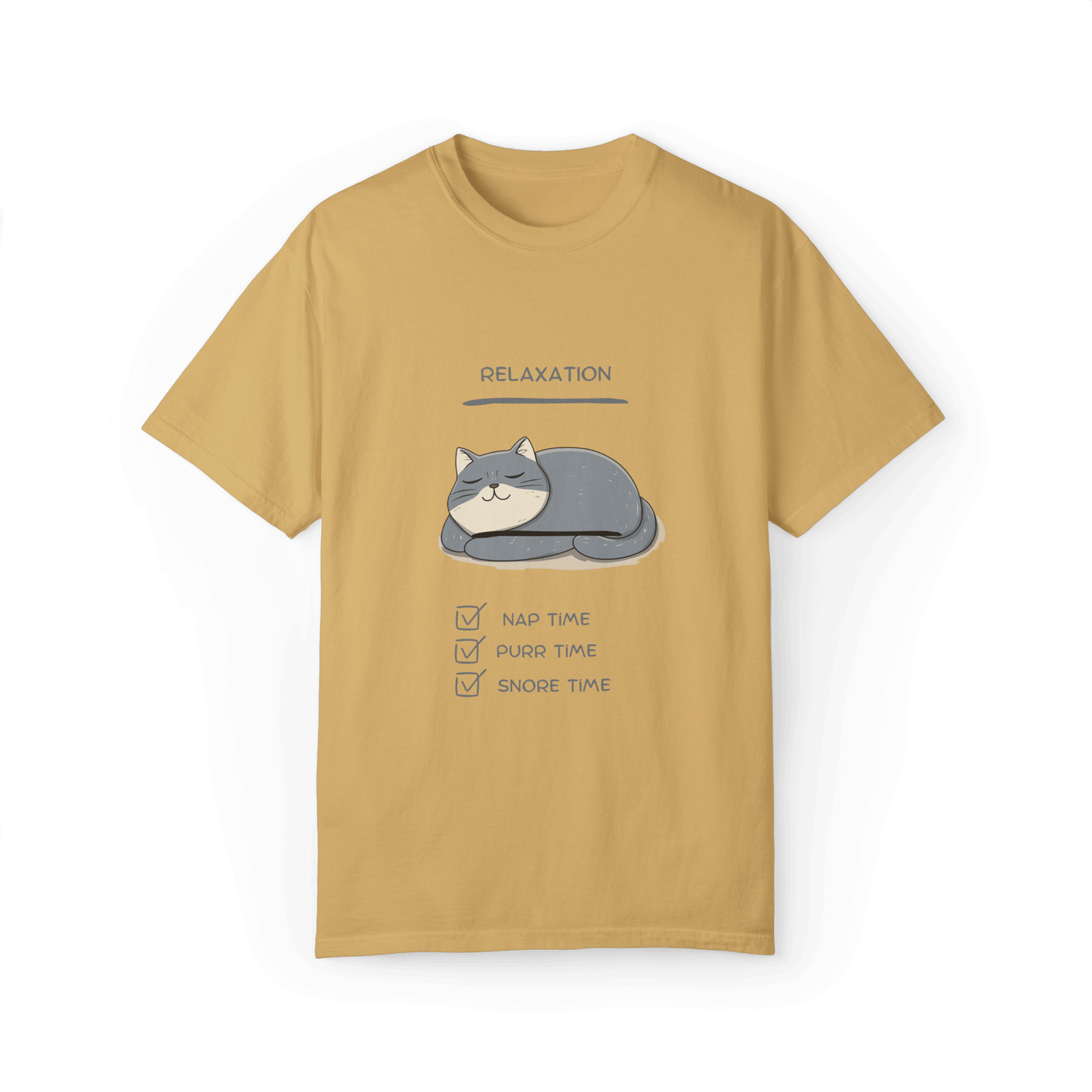 Relaxation Checklist British Shorthair T-shirt