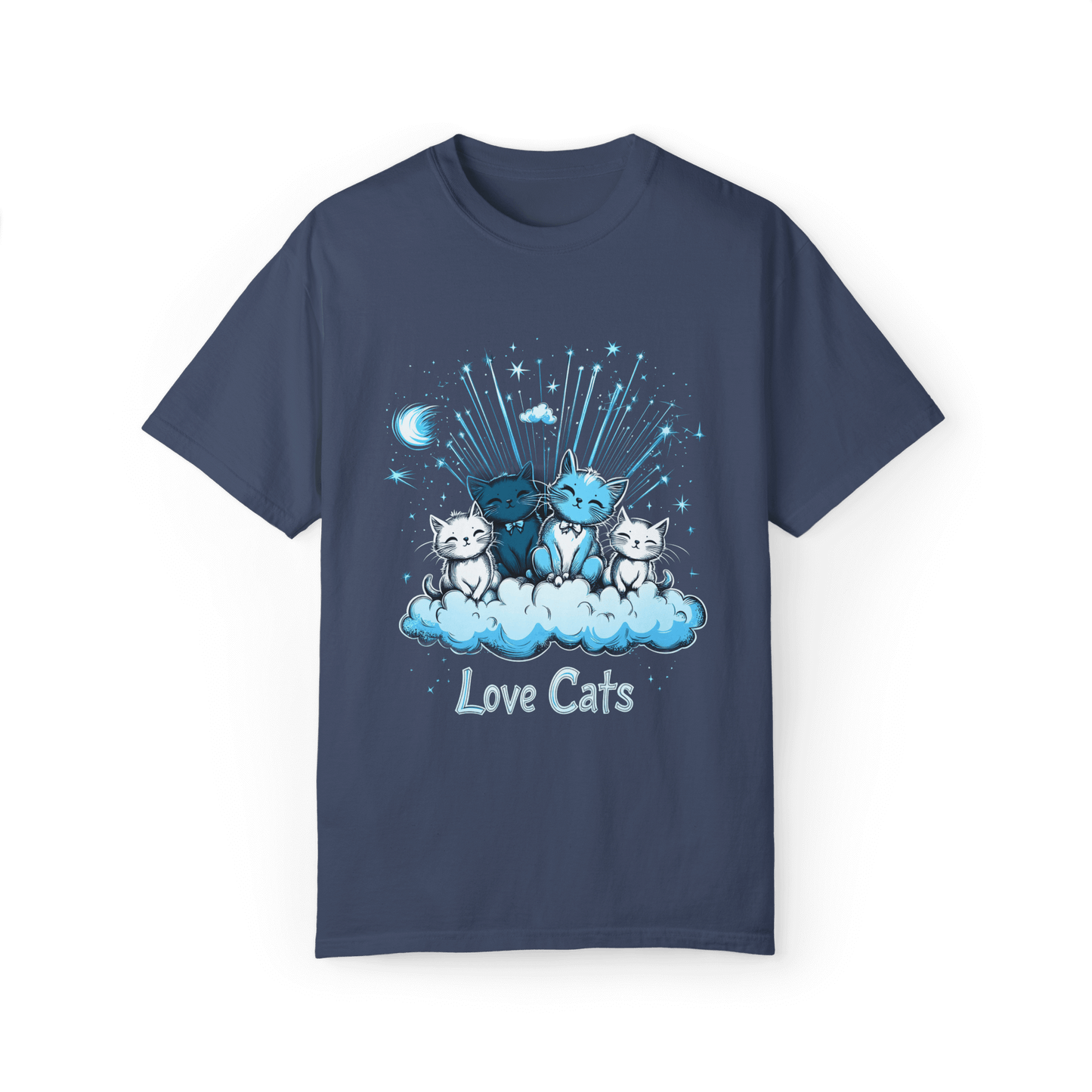 Celestial British Shorthair T-shirt - Love Cats Design