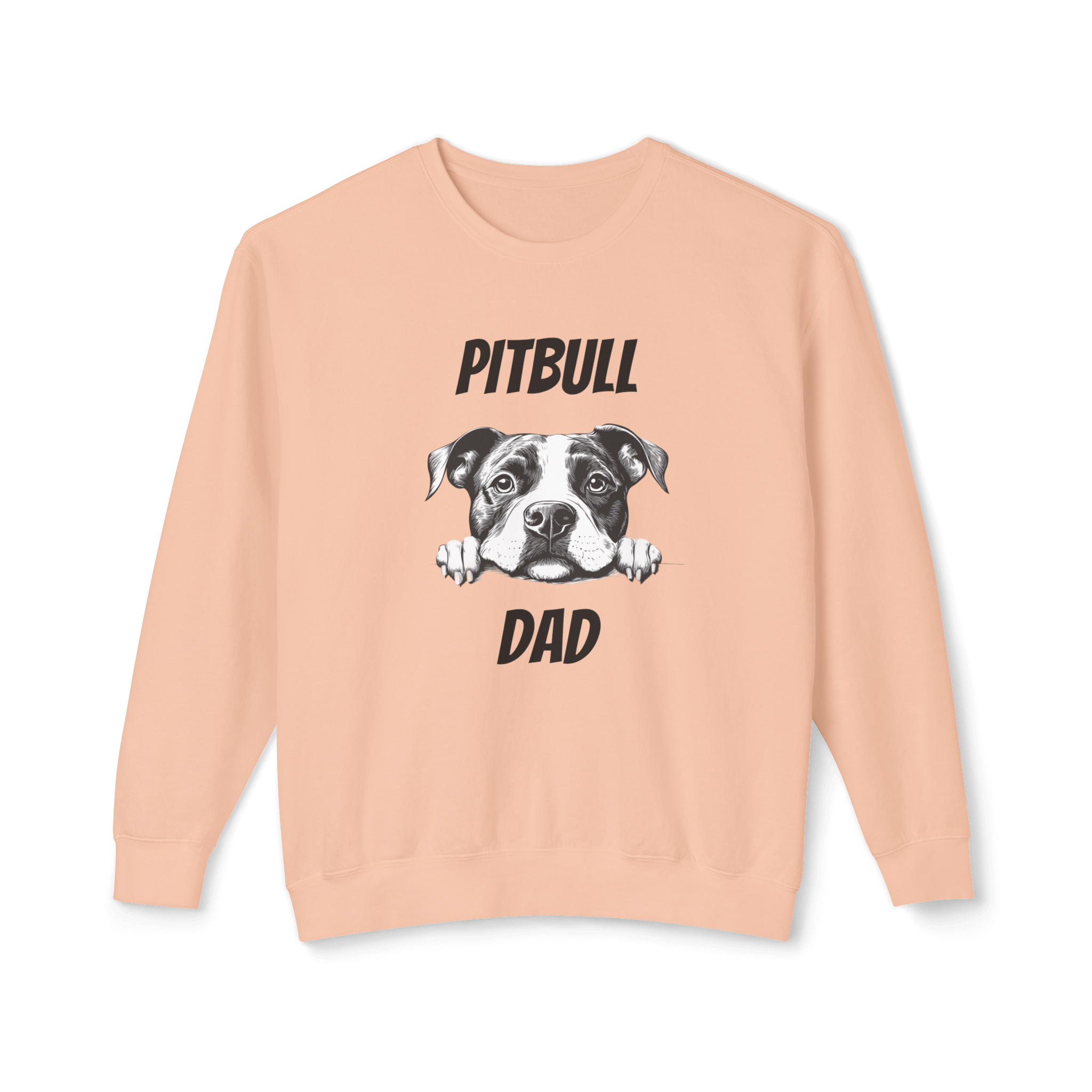 Pitbull Dad Sweatshirt - Perfect for Proud Dog Dads