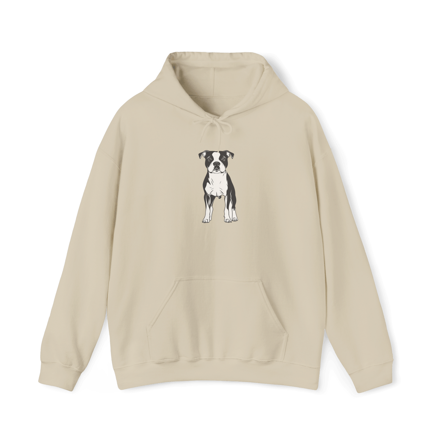 Pit Bull Hoodie - Minimalist Dog Design