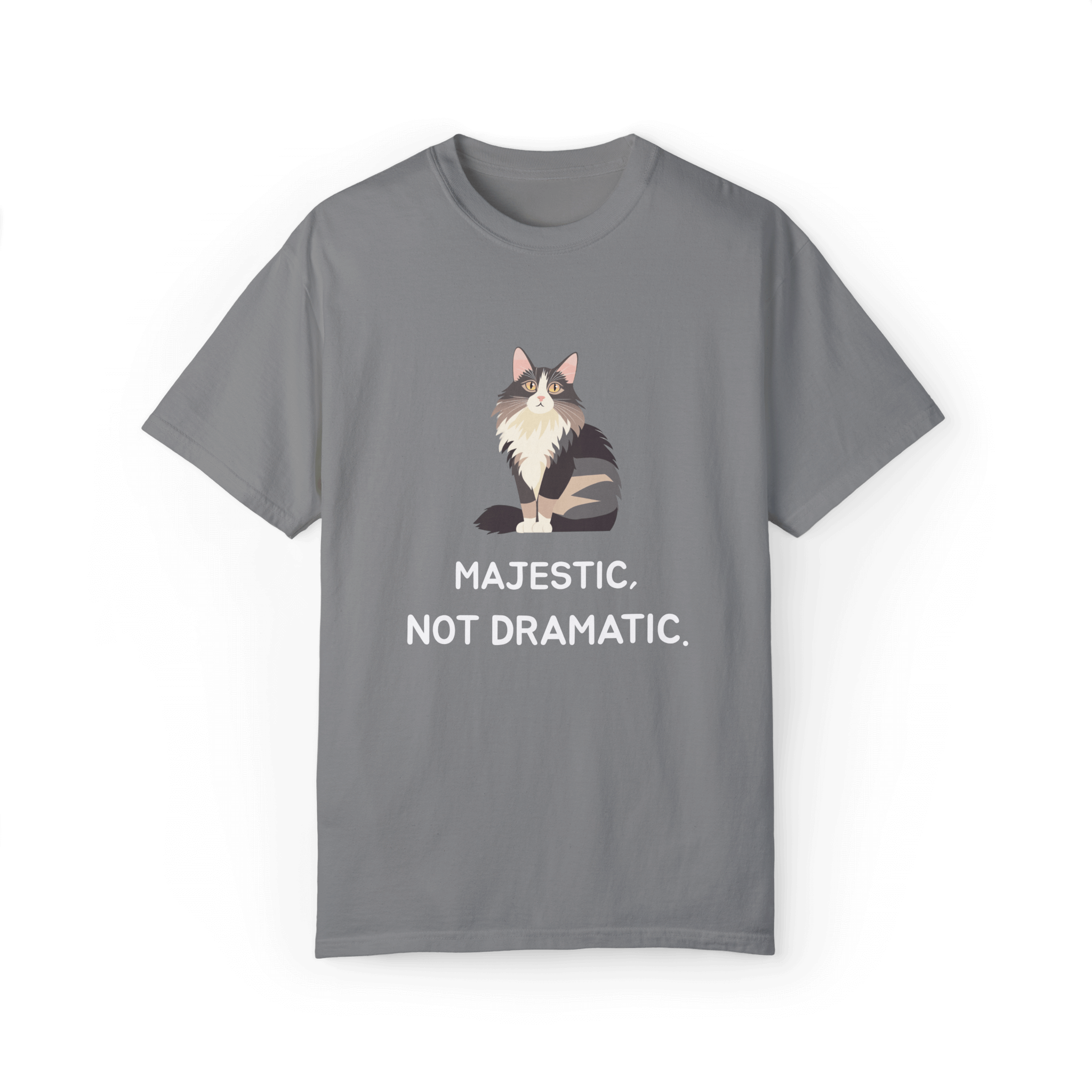 Majestic, Not Dramatic Maine Coon T-shirt