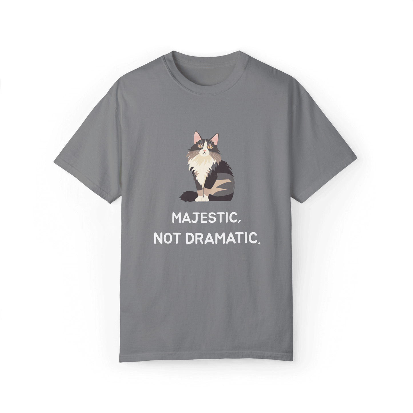 Majestic, Not Dramatic Maine Coon T-shirt