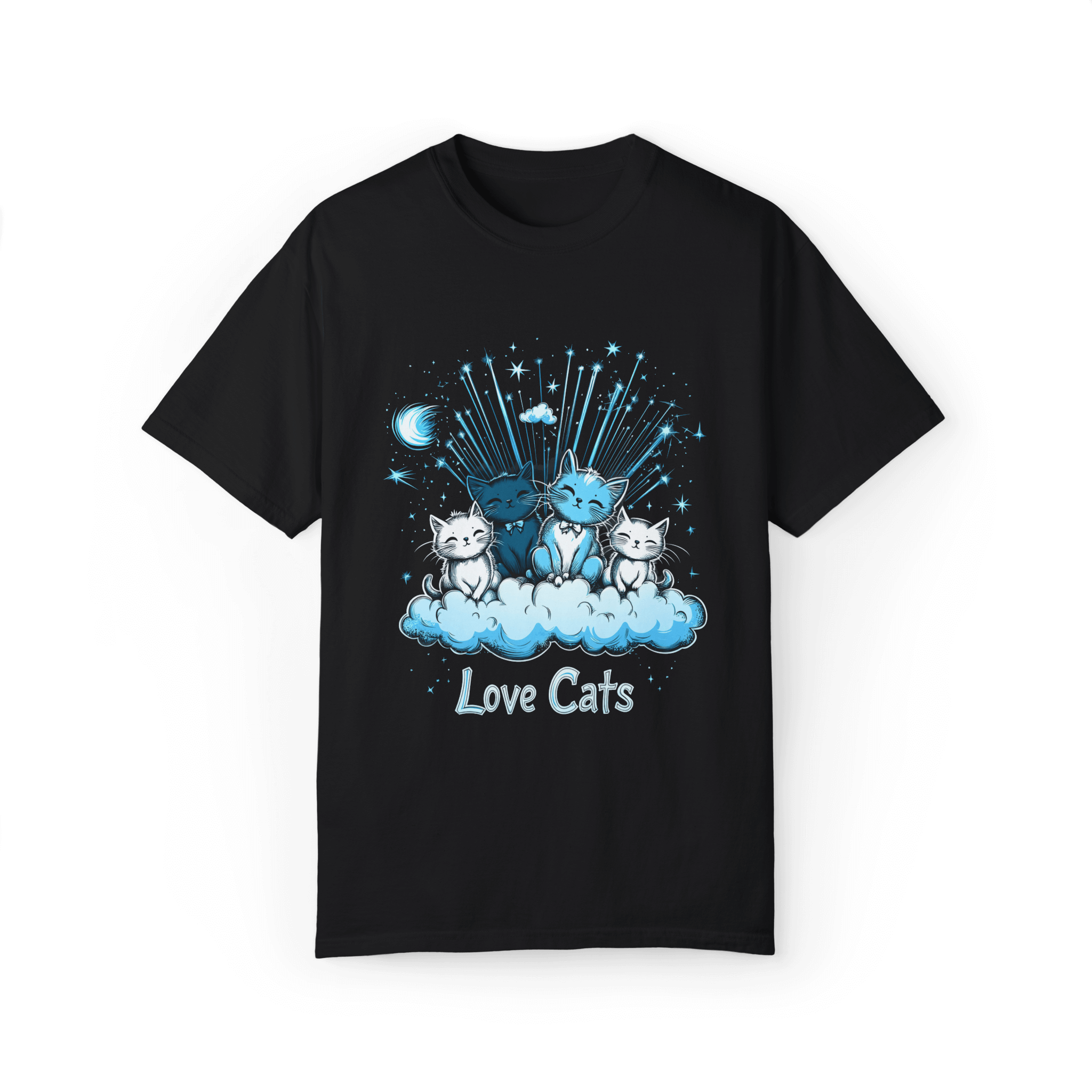 Celestial British Shorthair T-shirt - Love Cats Design