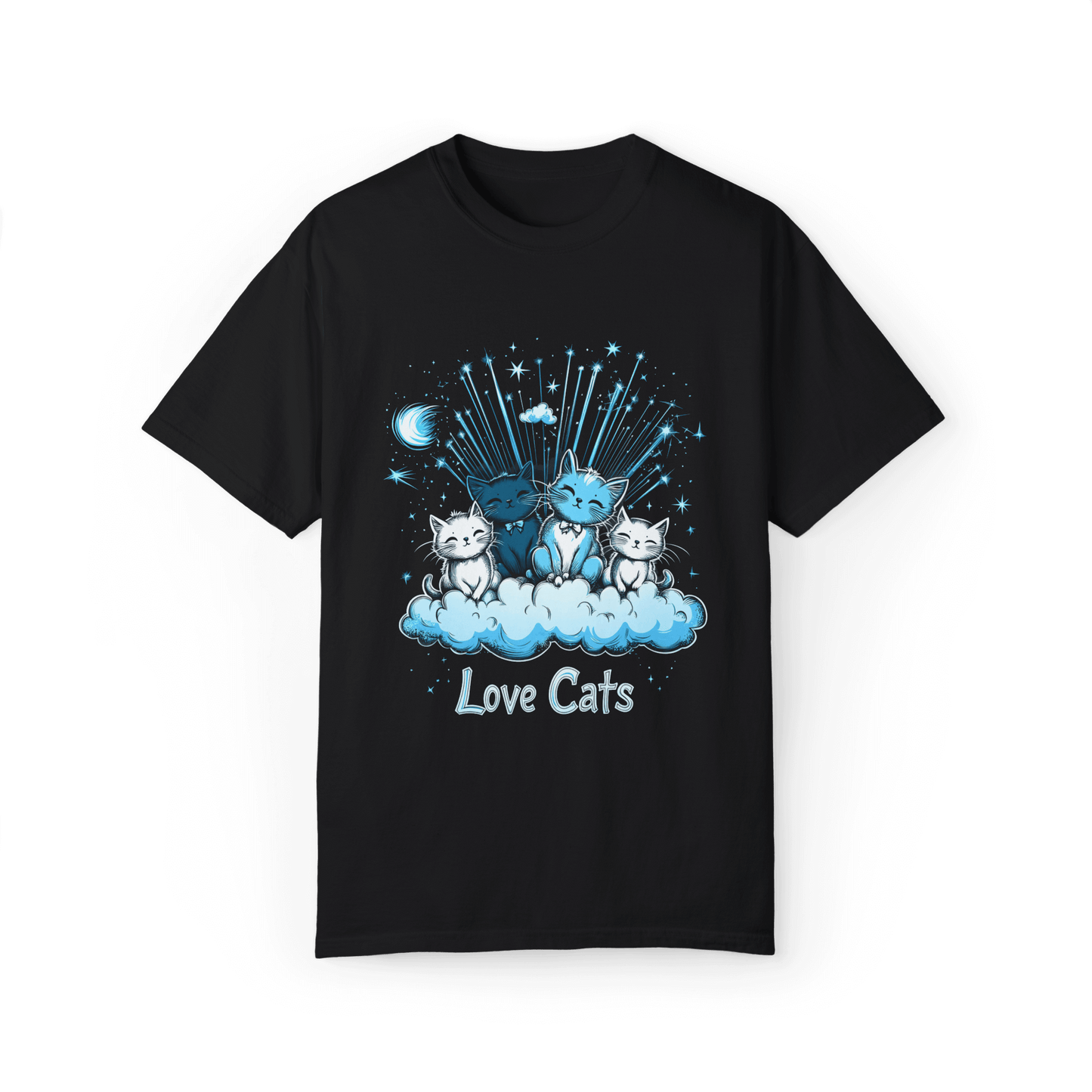 Celestial British Shorthair T-shirt - Love Cats Design