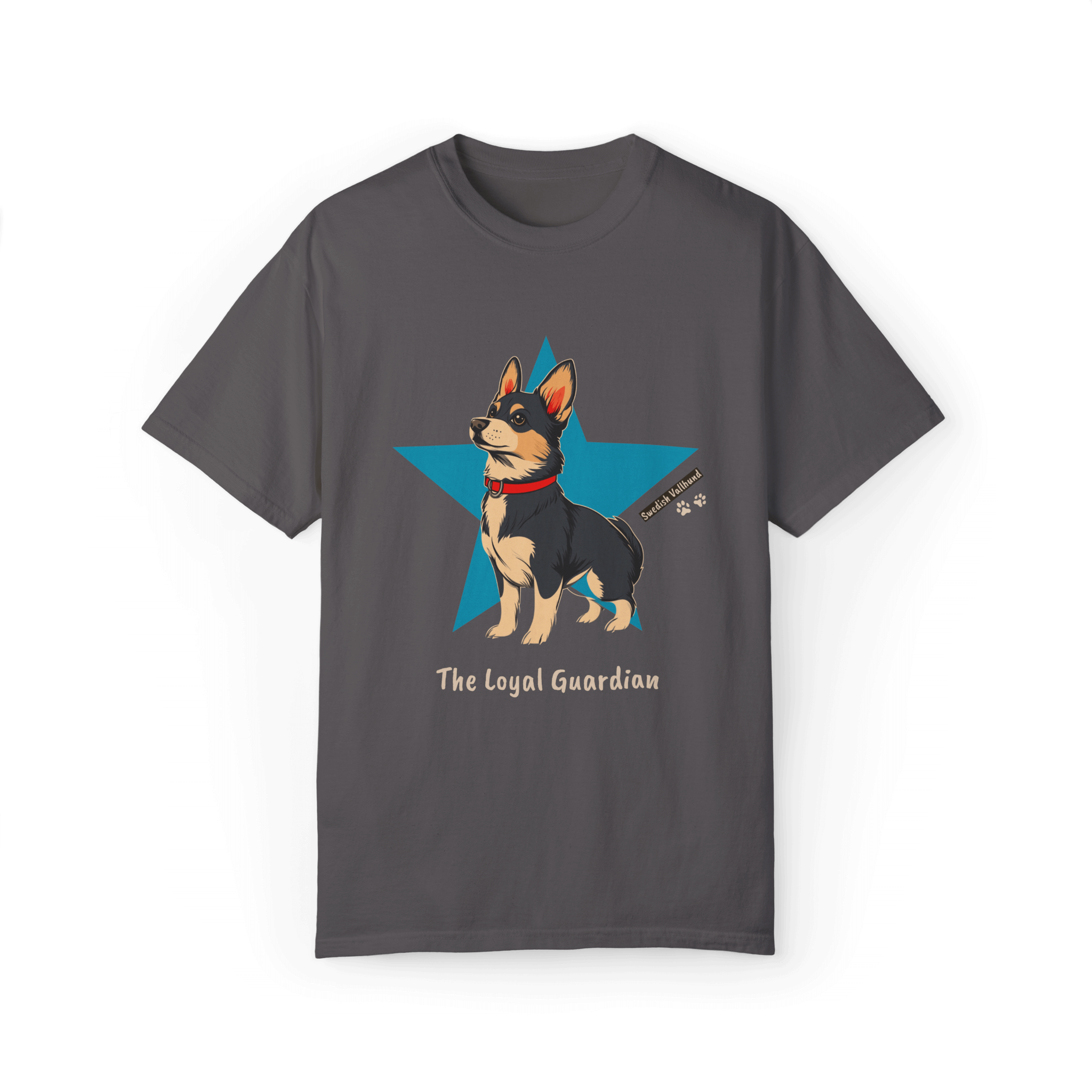 The Loyal Guardian T-shirt - Swedish Vallhund Pride