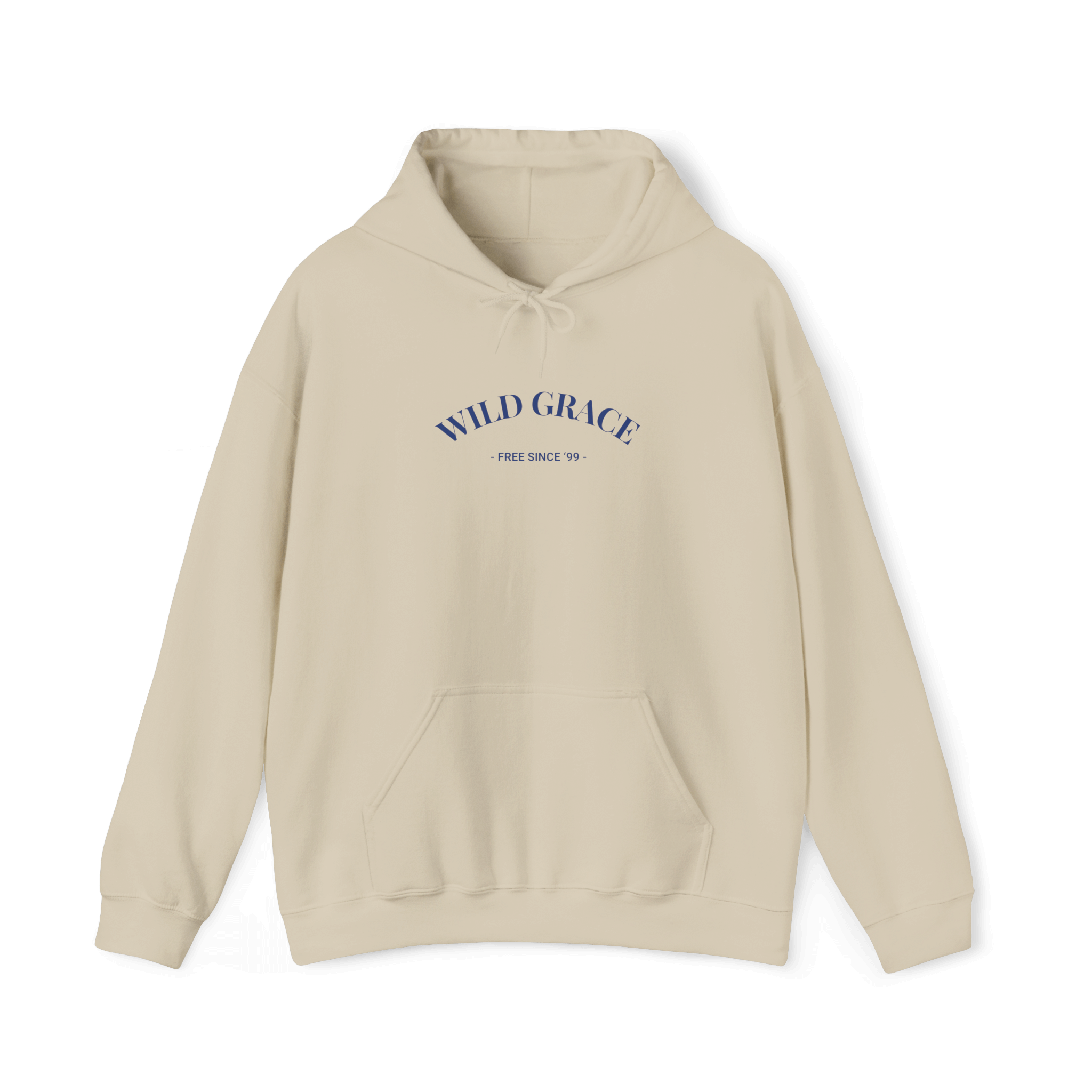 Wild Grace Hoodie - Minimalist Freedom Design