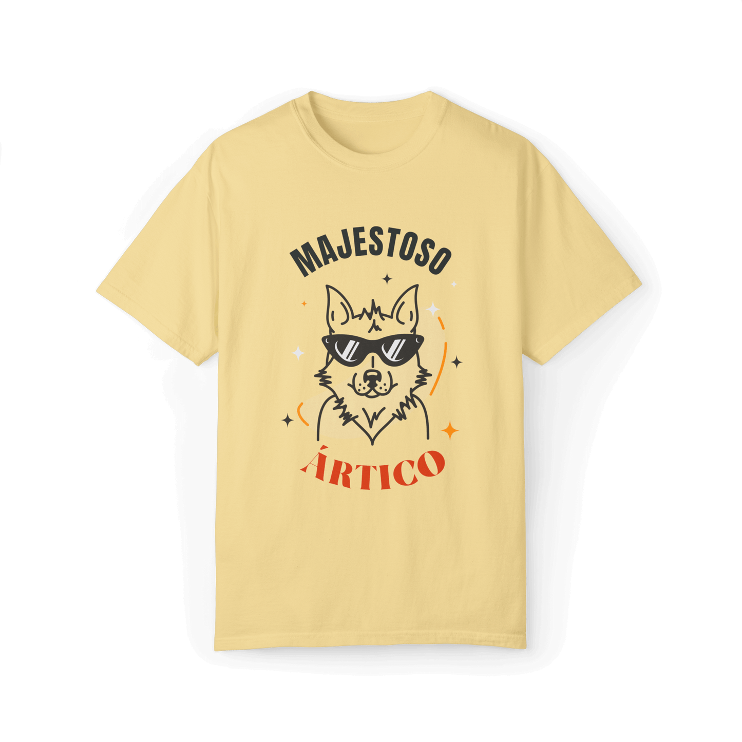 Majestoso Ártico T-shirt - Stylish Husky Design