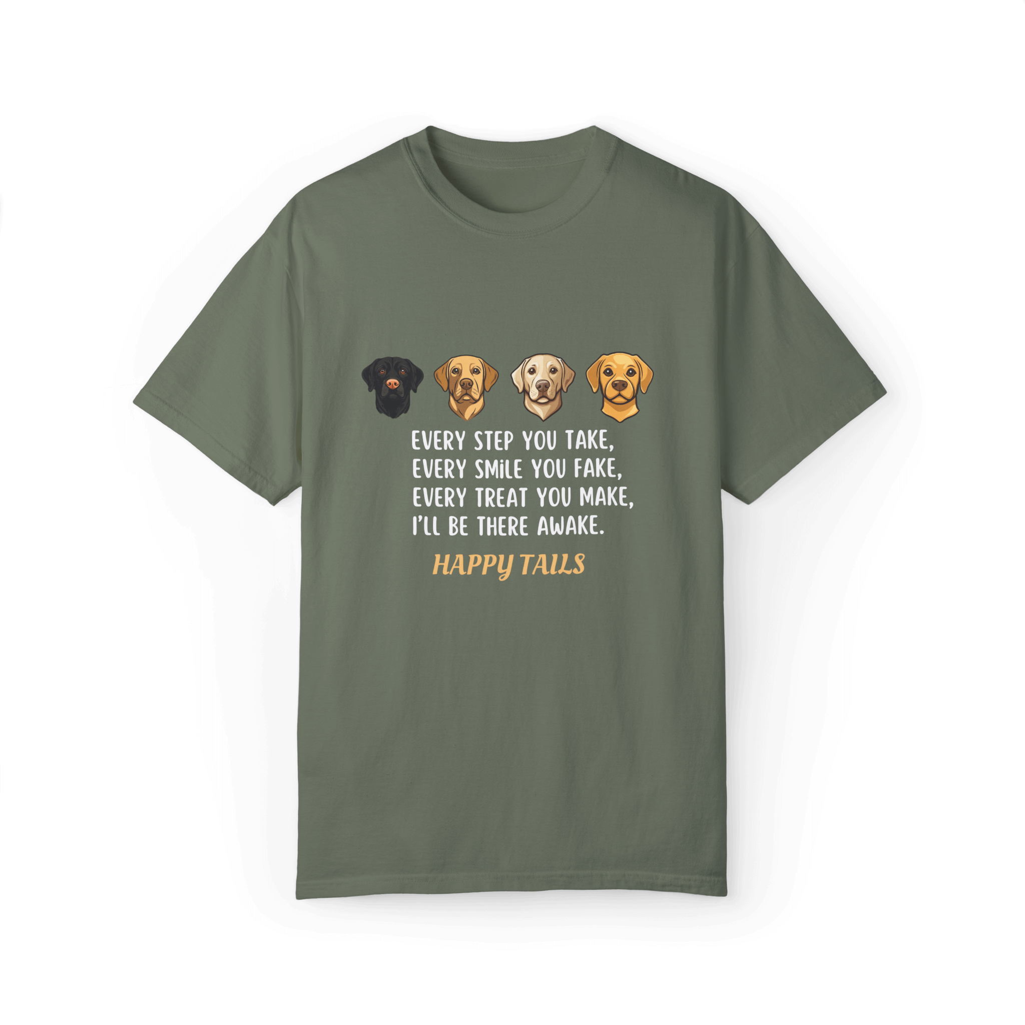 Happy Tails Labrador Tee - Express Your Love for Labs