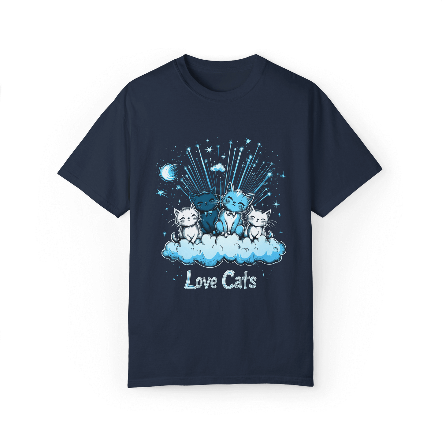 Celestial British Shorthair T-shirt - Love Cats Design